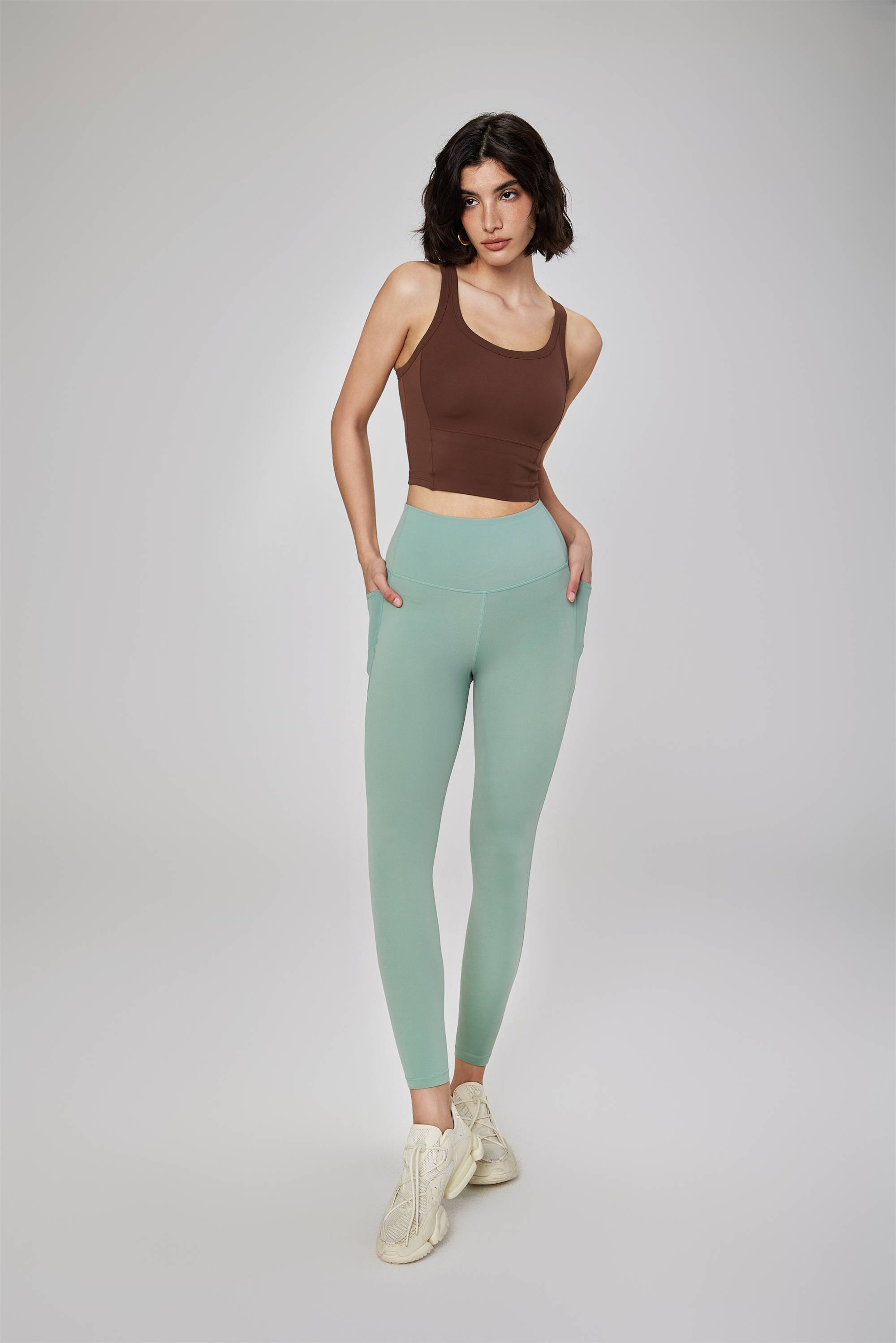 Seamless High-Waisted Yoga Pants