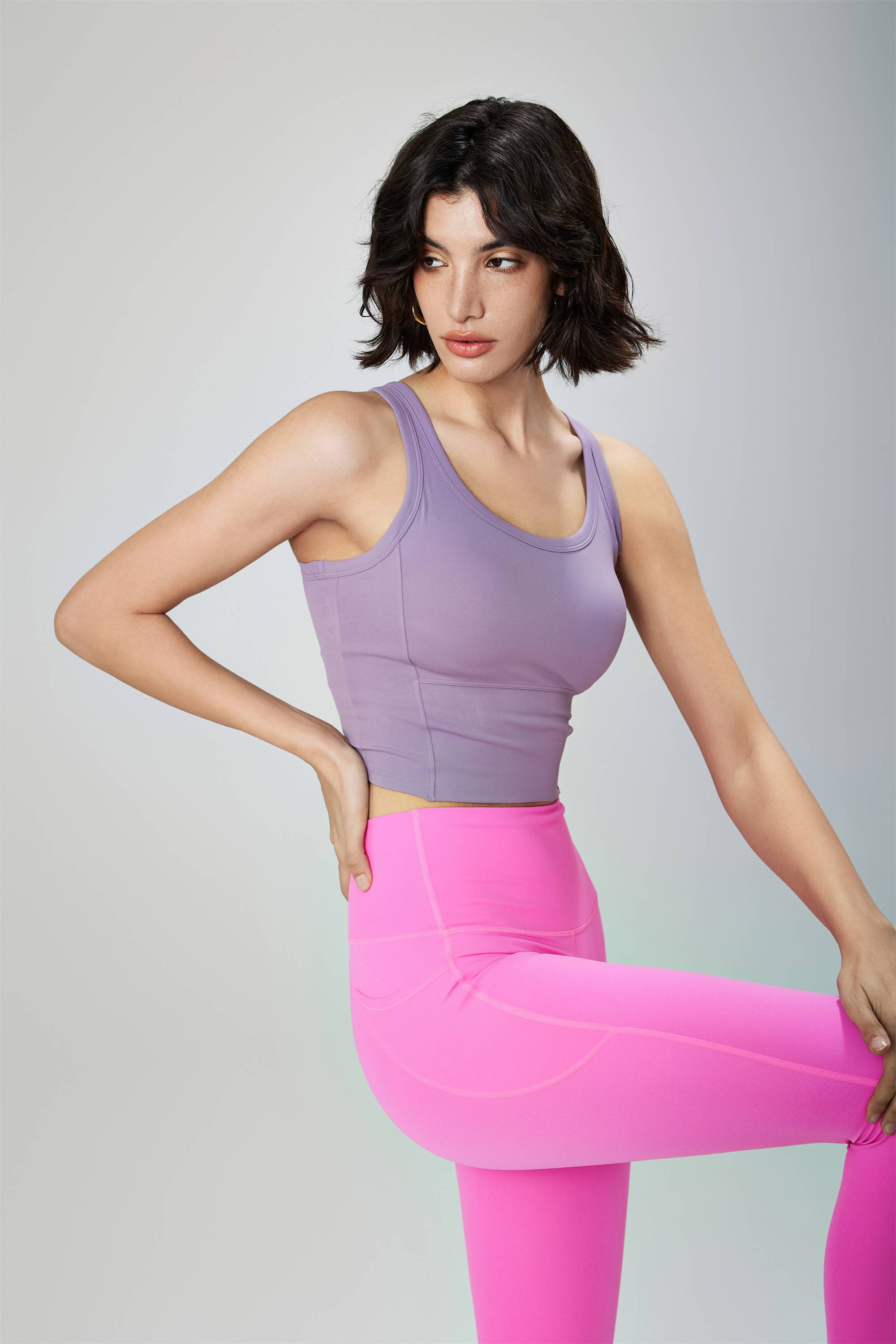 Seamless High-Waisted Yoga Pants