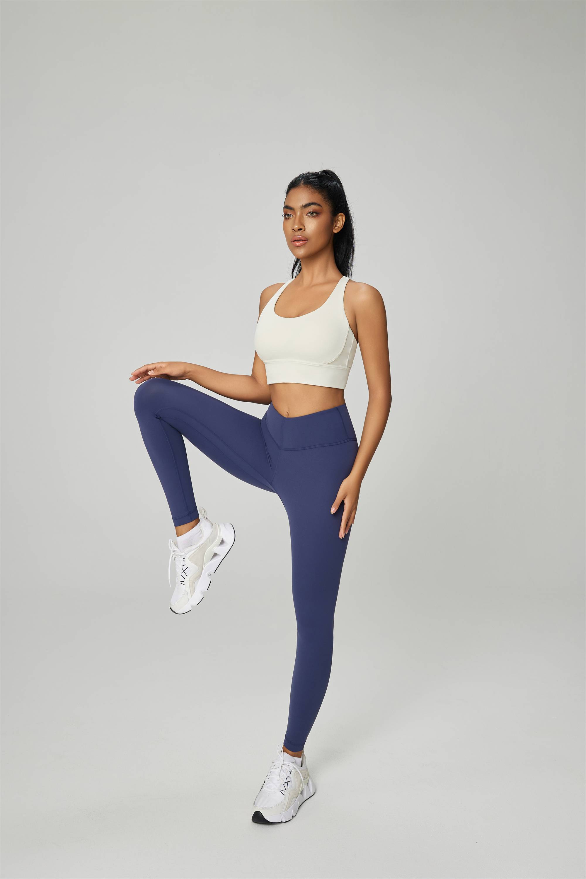 Sweat-Wicking Breathable High-Waisted Fitness Legging