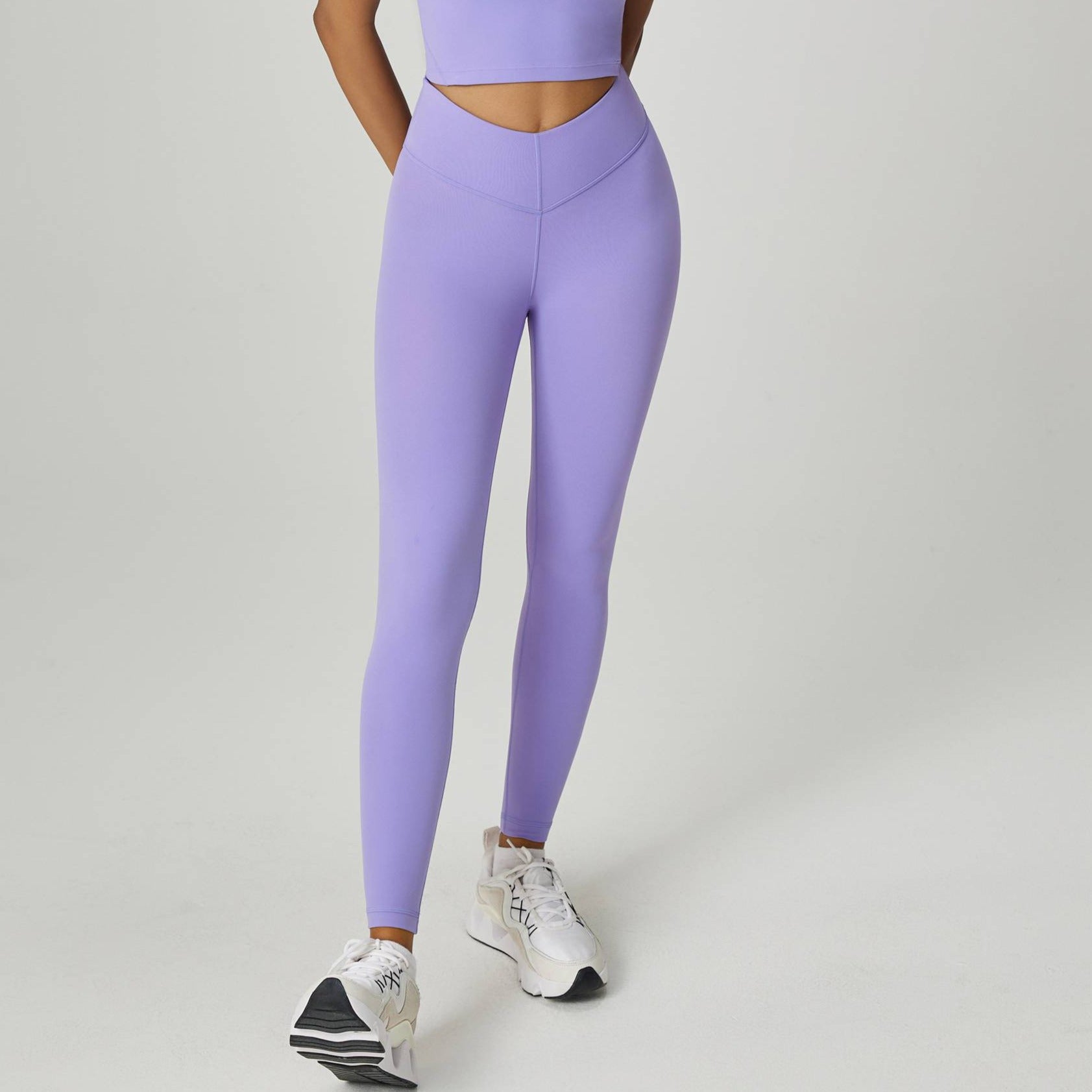 Sweat-Wicking Breathable High-Waisted Fitness Legging