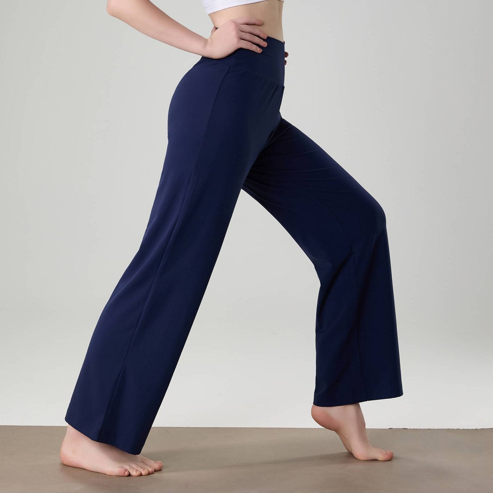 High-Waisted Wide-Leg Yoga Pants