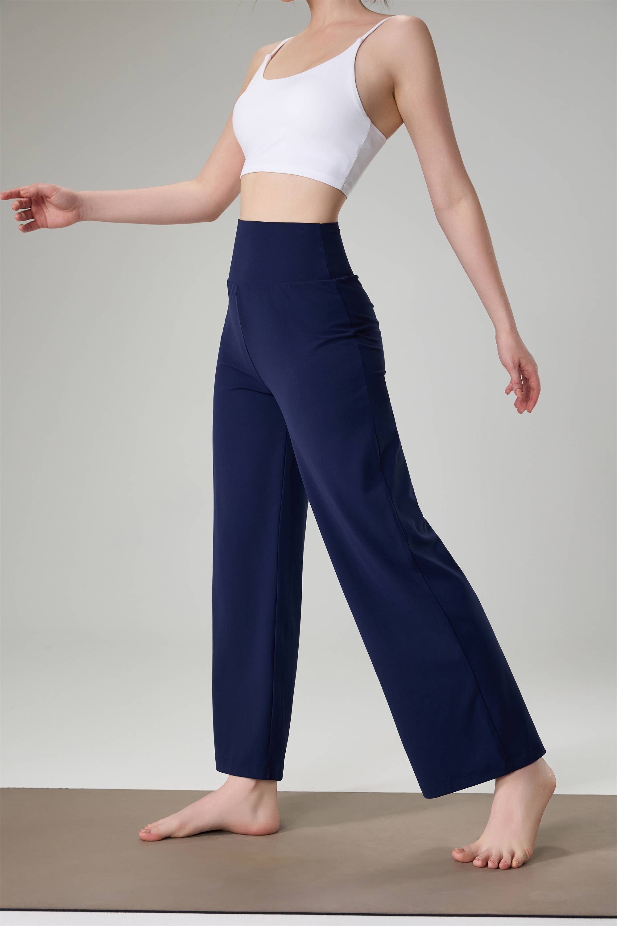 High-Waisted Wide-Leg Yoga Pants