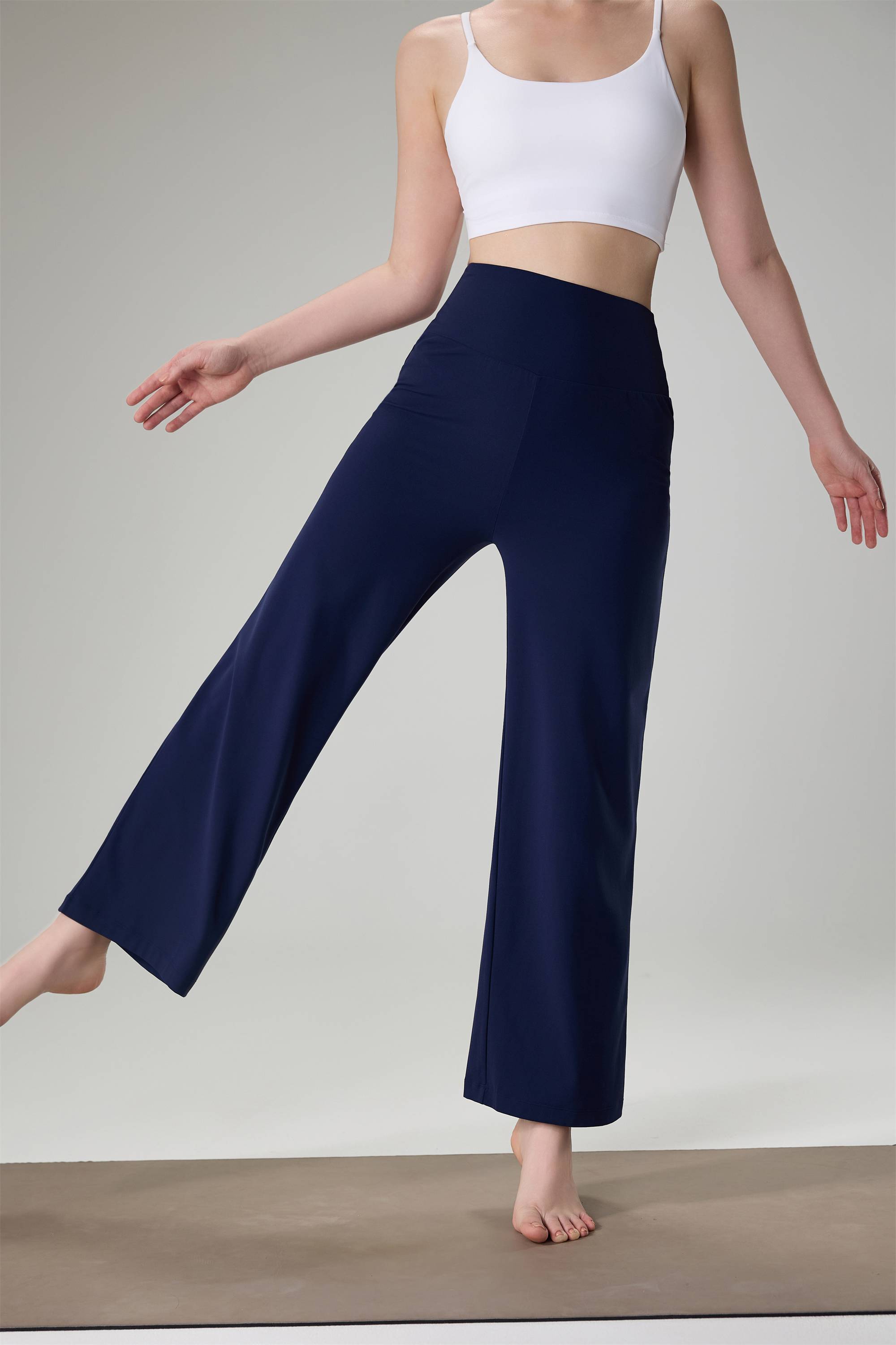 High-Waisted Wide-Leg Yoga Pants