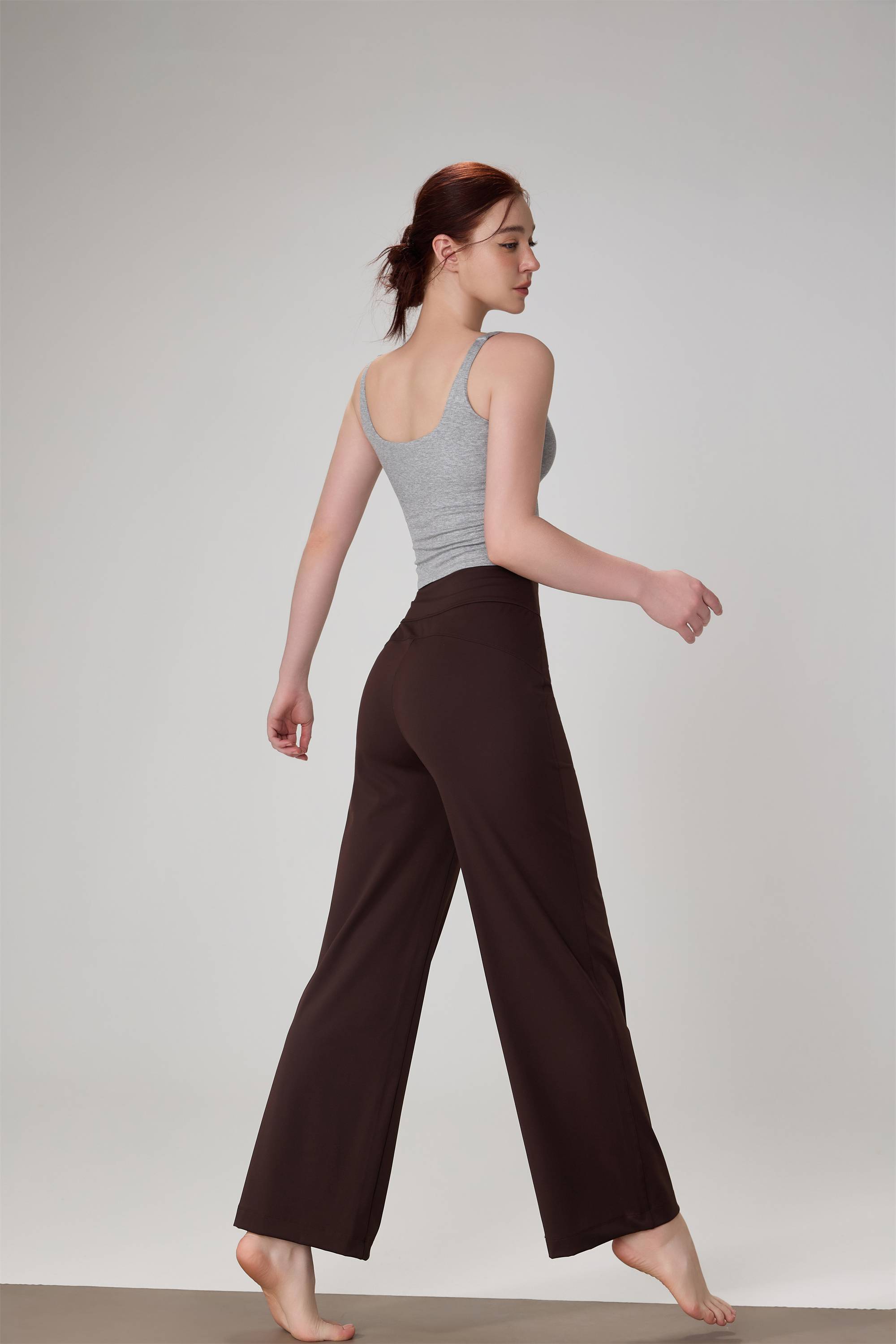 Women's Outdoor Straight-Leg Wide-Leg Running Pants