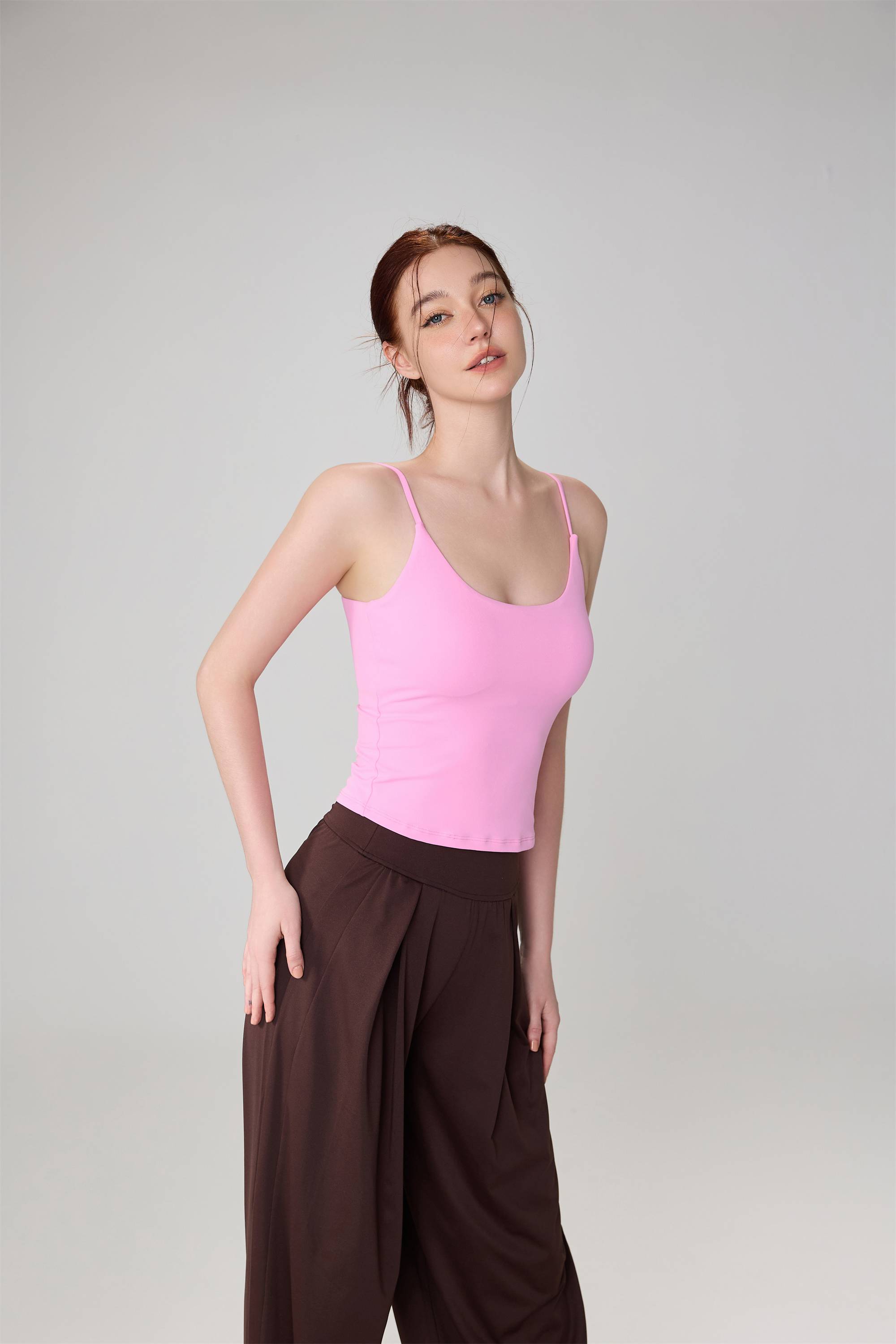 High-Stretch Women's Fitted Yoga Tank Top