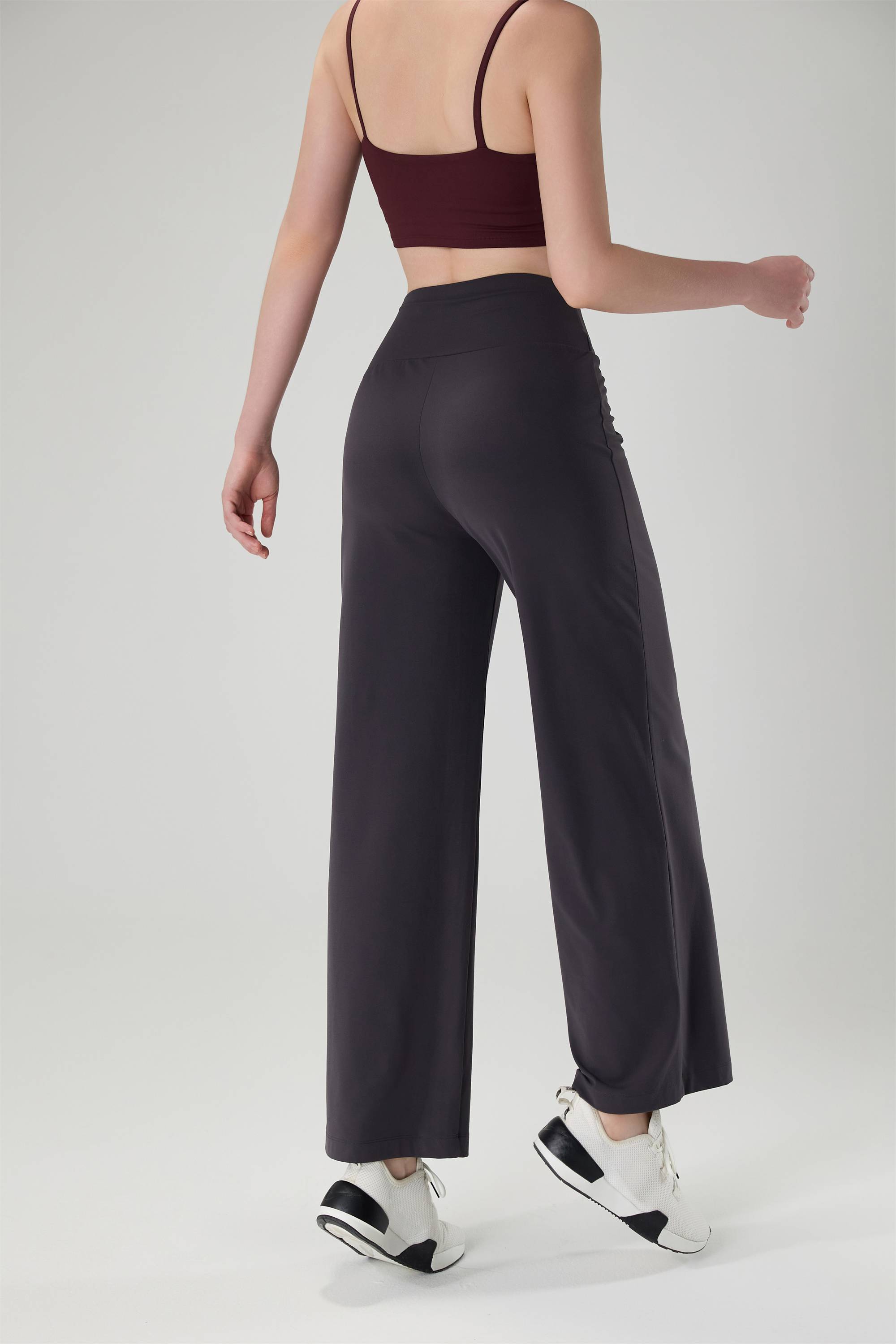 High-Waisted Wide-Leg Yoga Pants