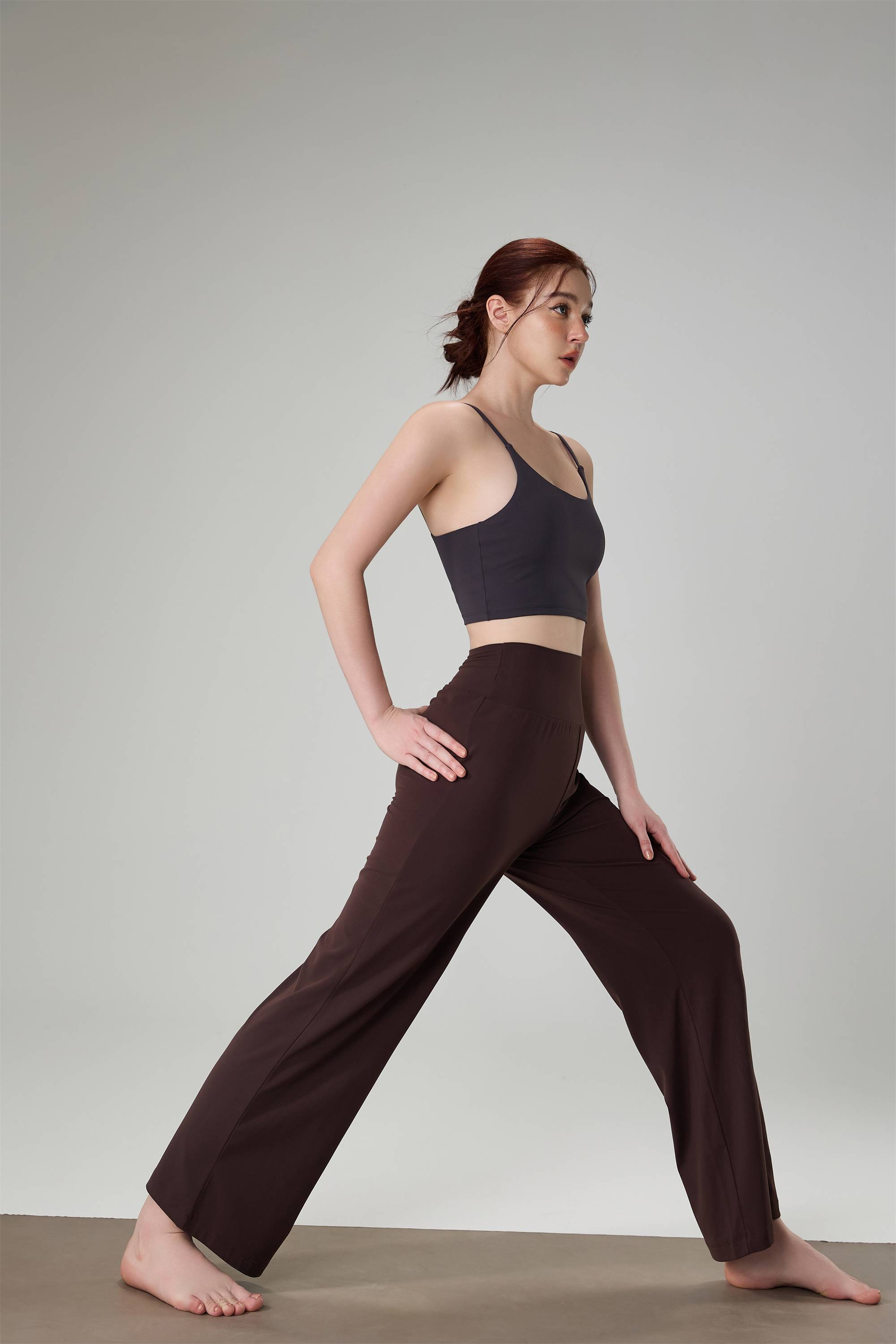 High-Waisted Wide-Leg Yoga Pants