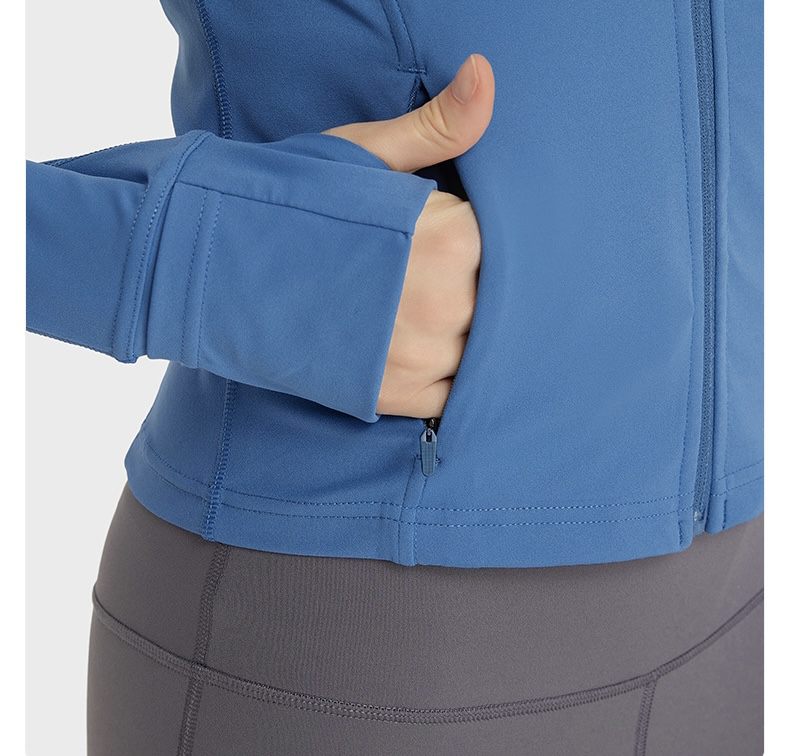 Zip Pocket Fitness Jacket