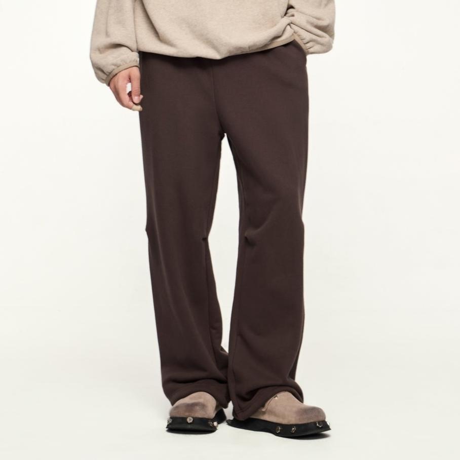 Straight-Leg Fleece Sweatpants