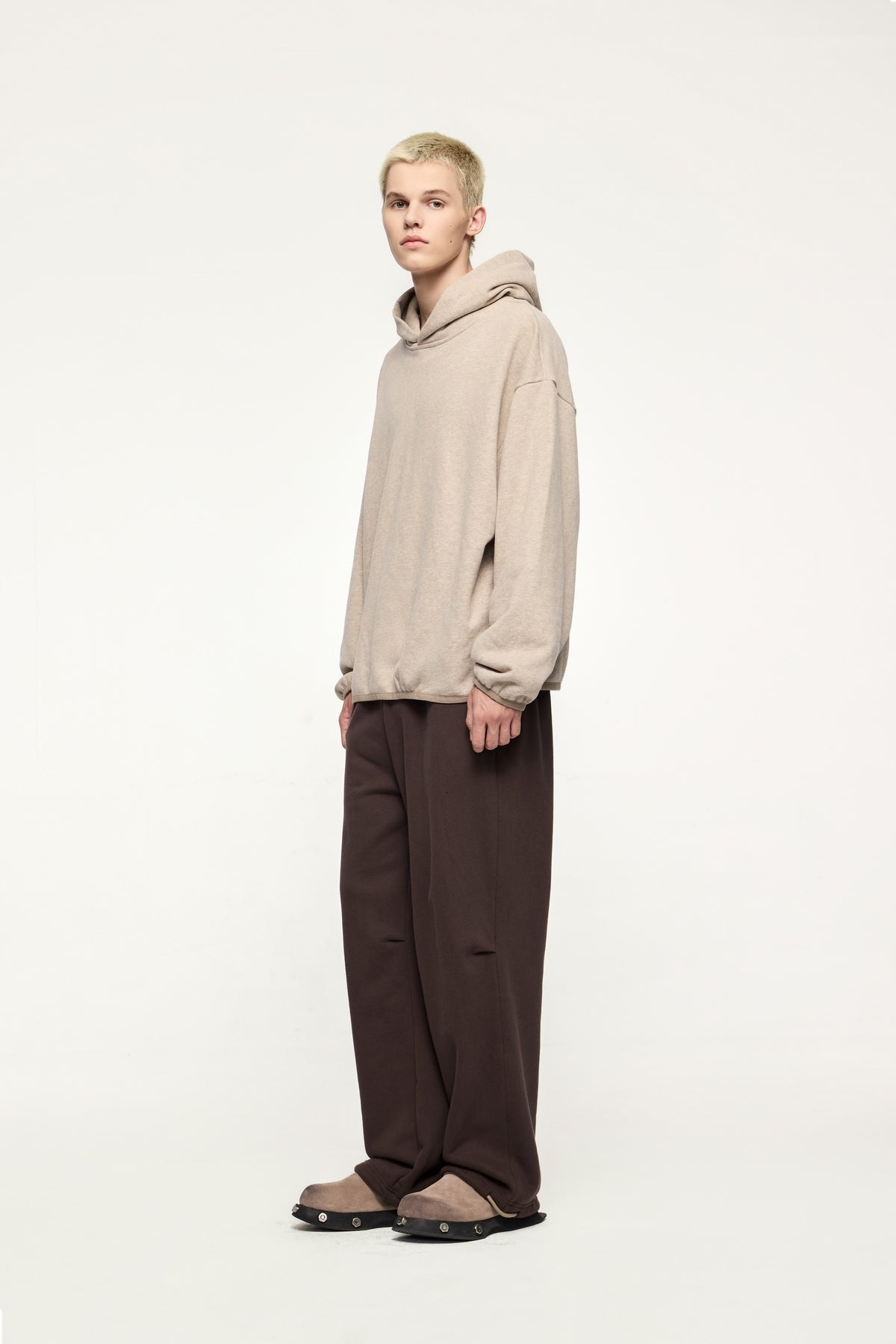 Straight-Leg Fleece Sweatpants