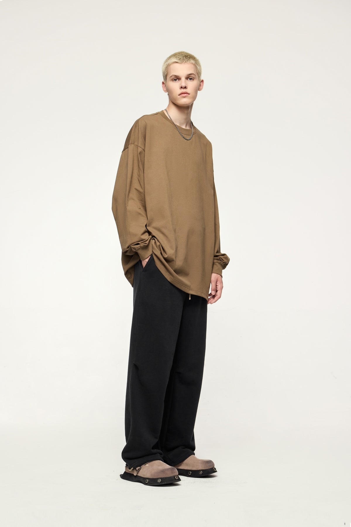 Straight-Leg Fleece Sweatpants