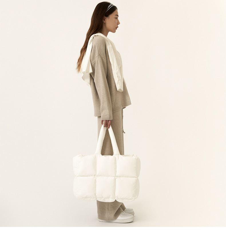 Quilted Puffer Bag