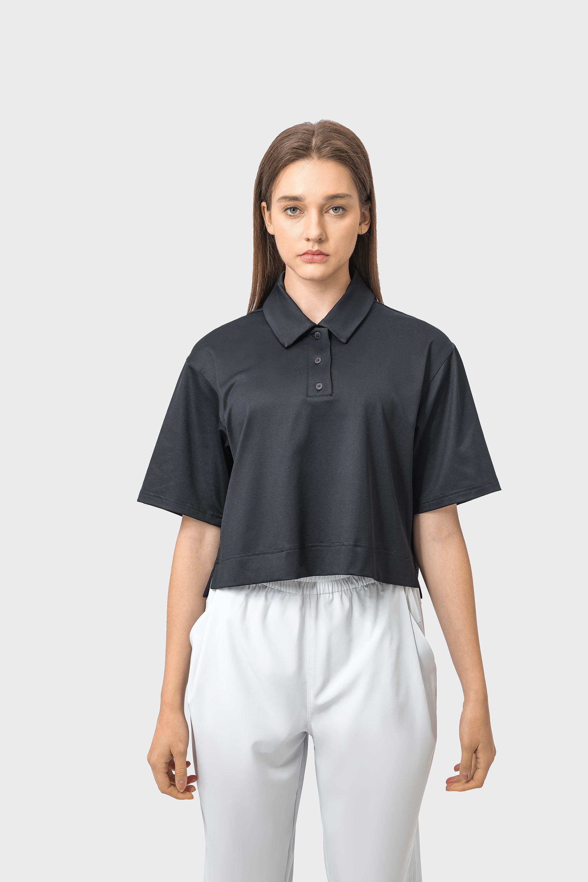 Quick-Dry Loose-Fit Breathable Polo Shirt