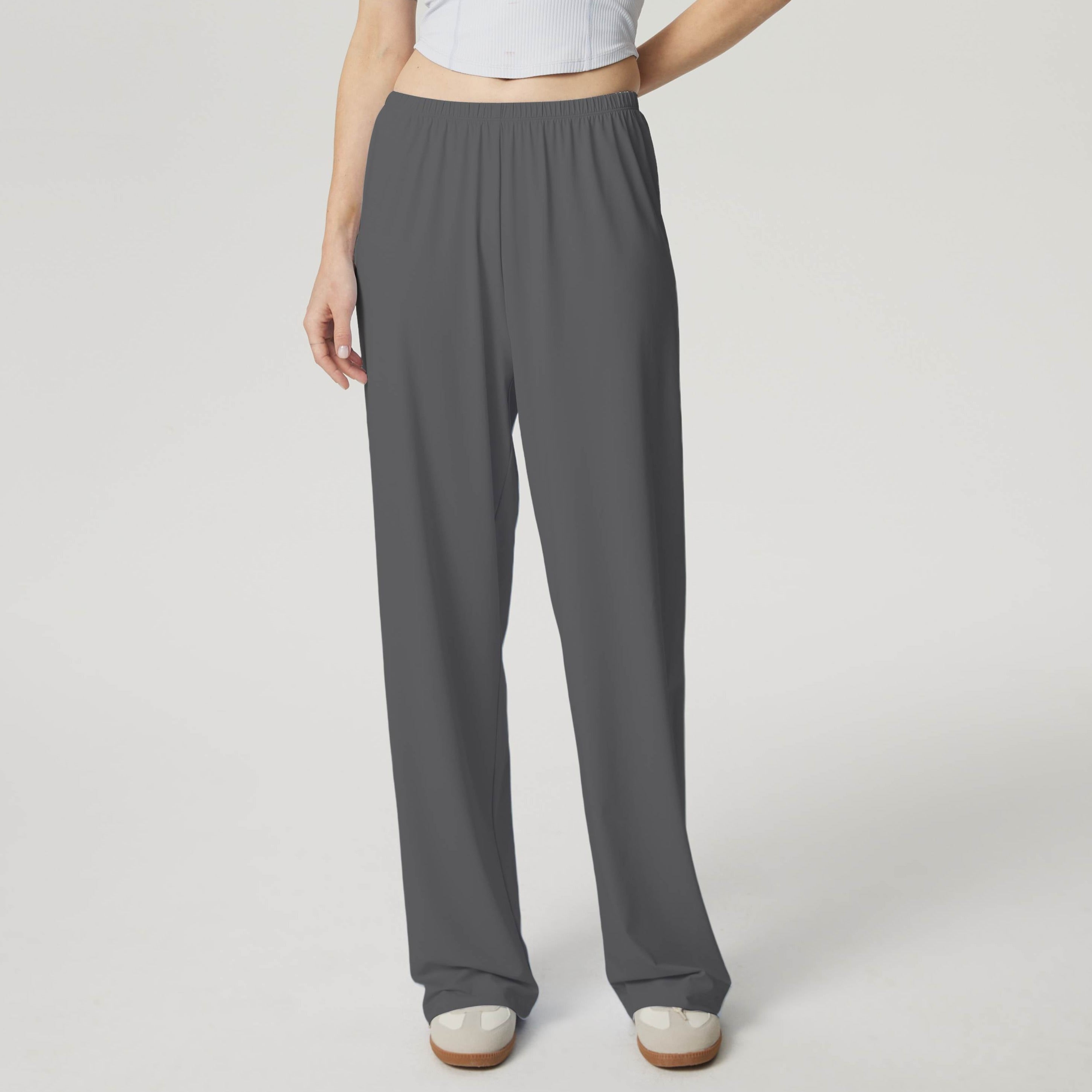 High-Waisted Wide Leg Pants