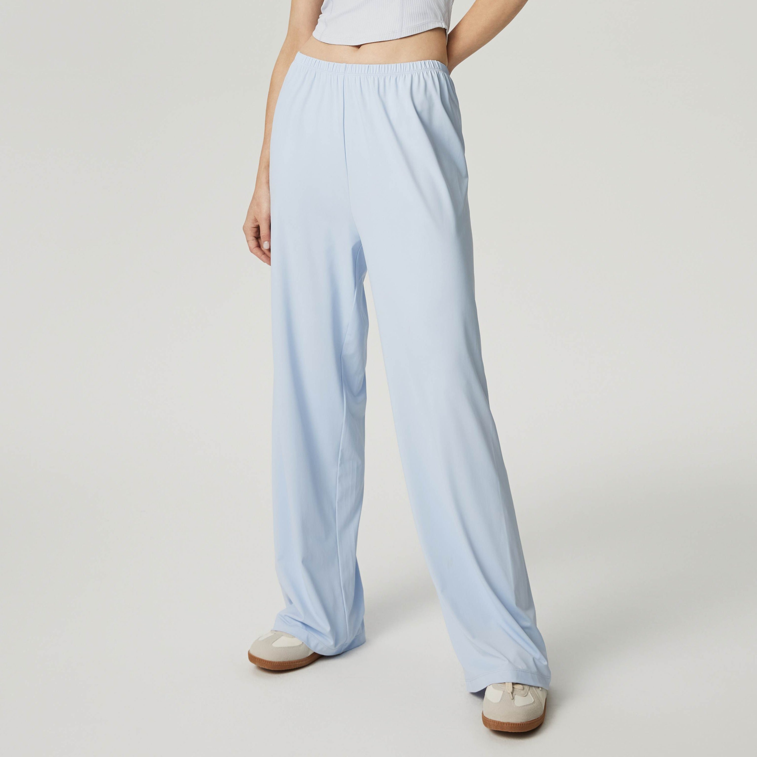 High-Waisted Wide Leg Pants