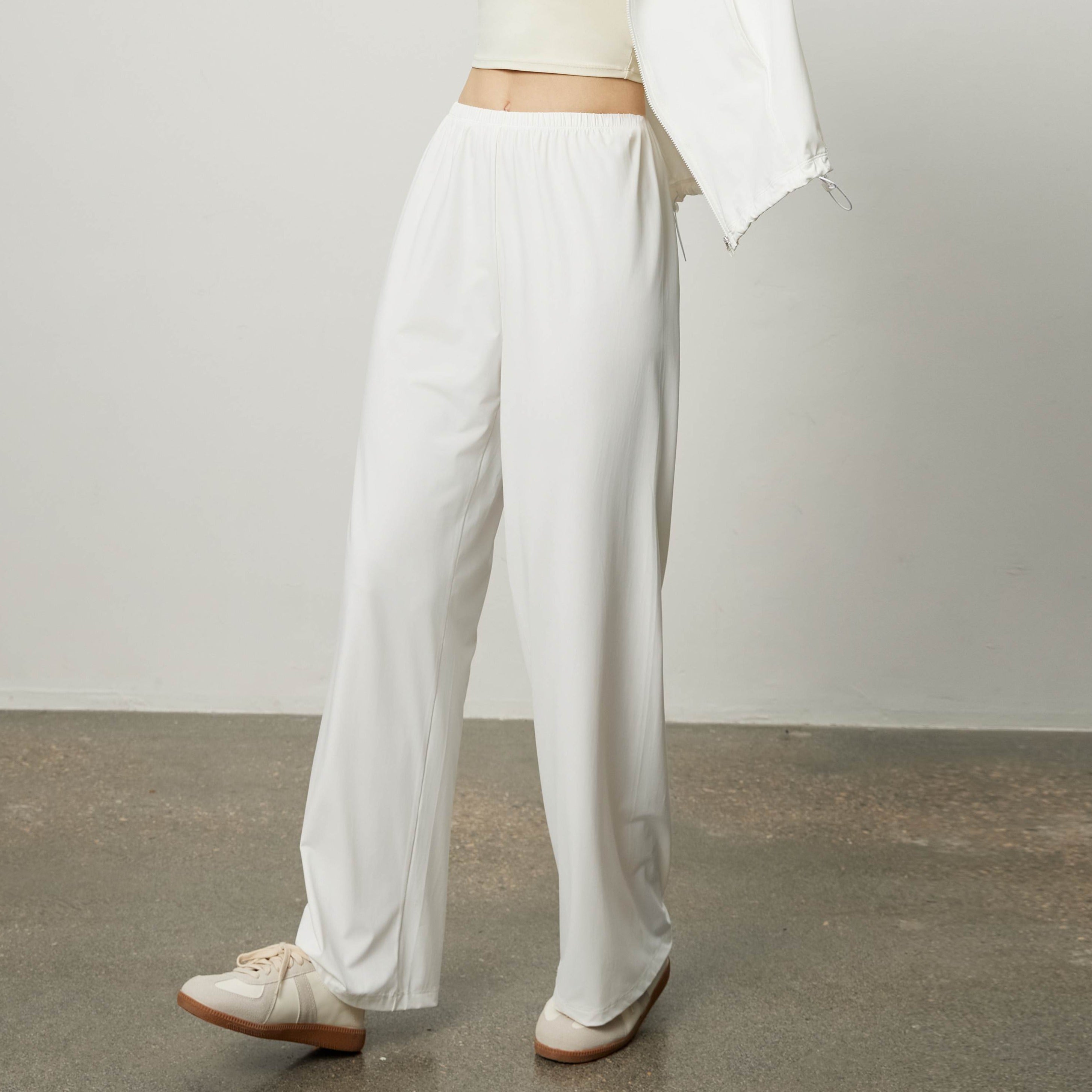 High-Waisted Wide Leg Pants