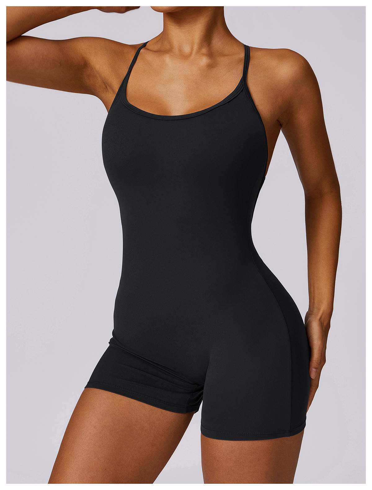 Quick-Dry Seamless Sports Bodysuit