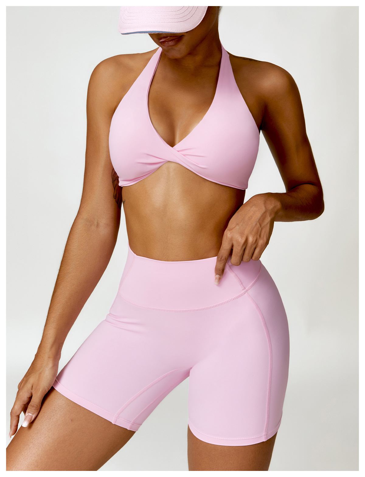 High-Waist Yoga Sports Shorts