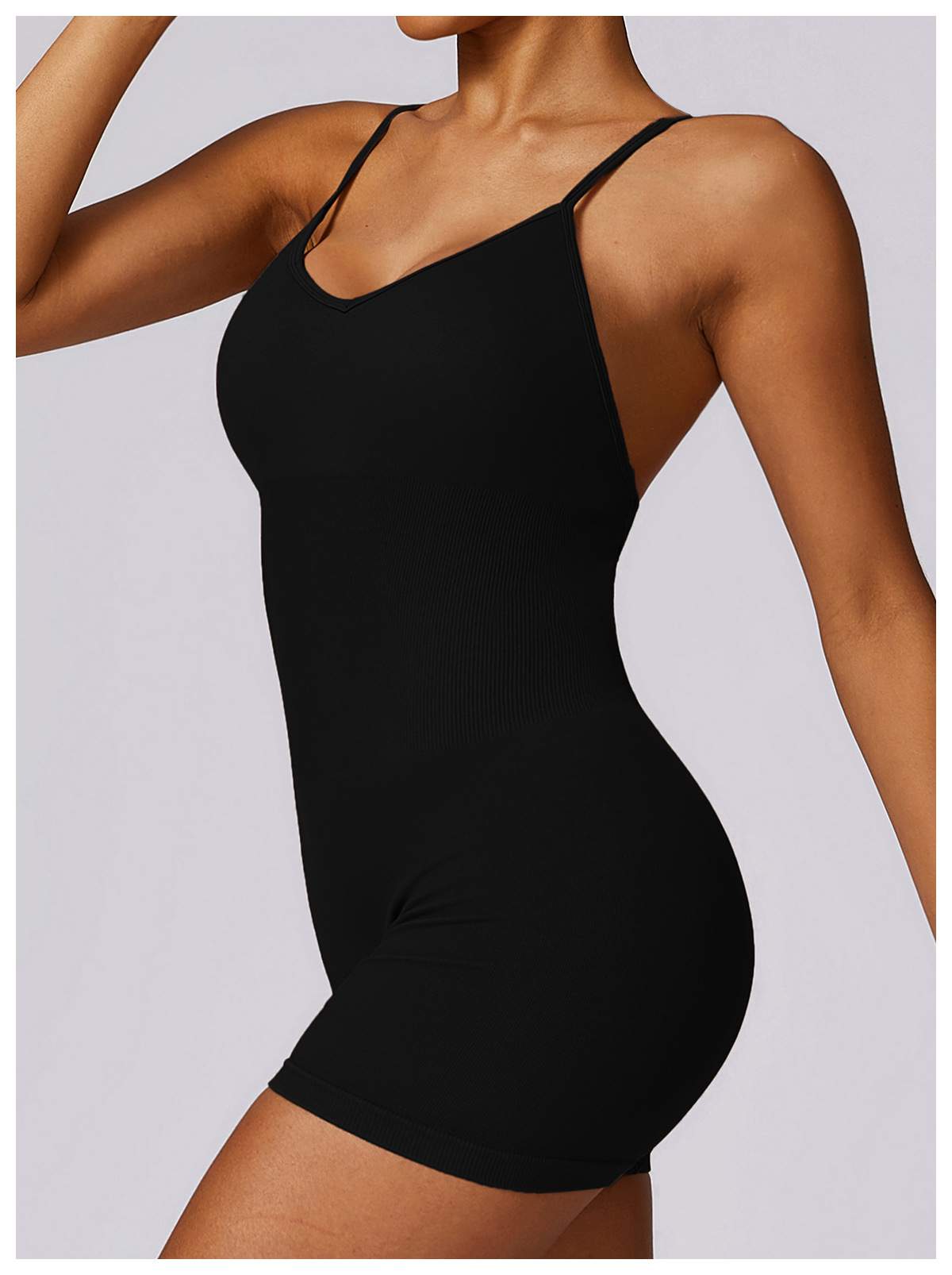 Seamless Back-Beauty Yoga Bodysuit