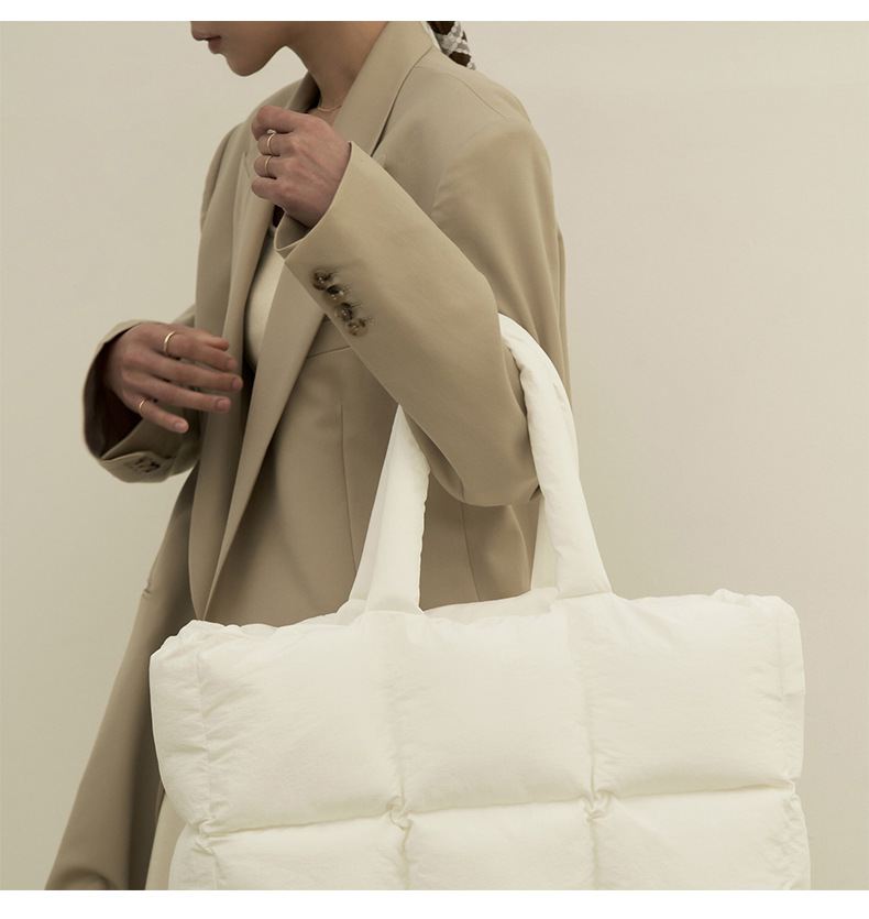 Quilted Puffer Bag