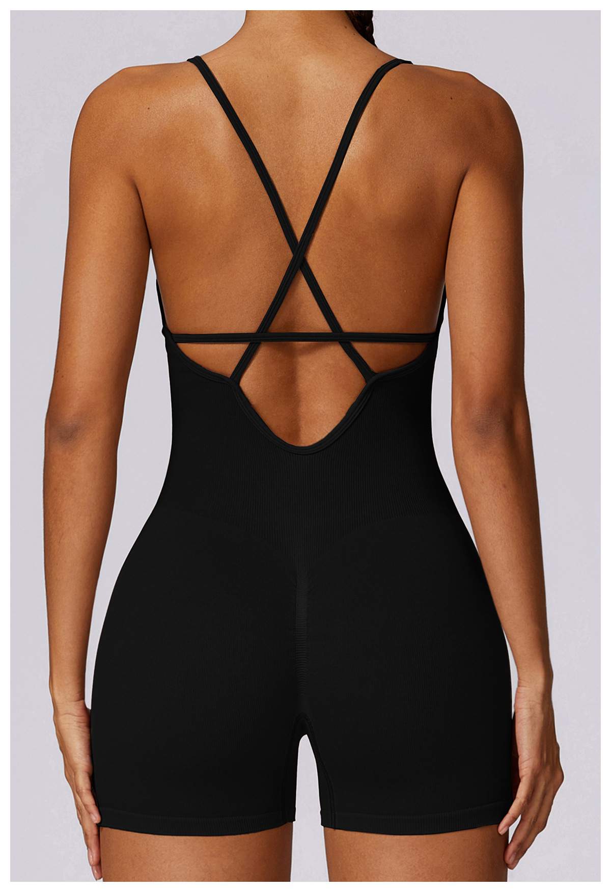 Seamless Back-Beauty Yoga Bodysuit