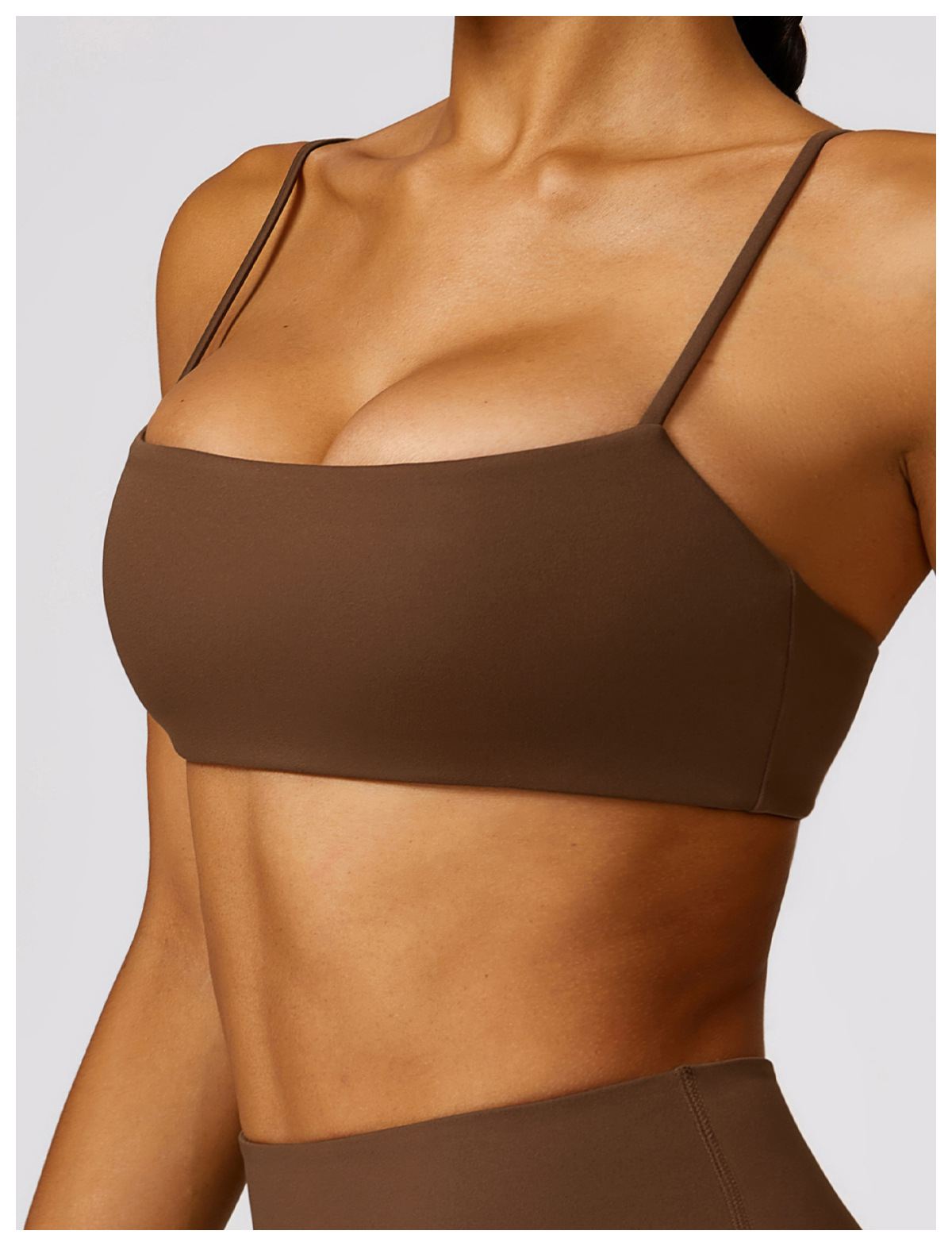 Strip Quick-Drying Sports Bra