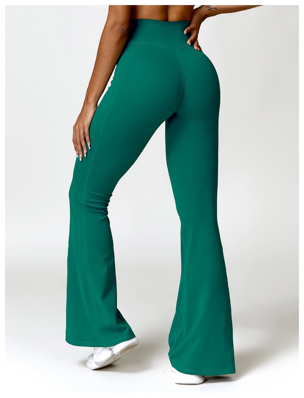 High-Waist Flare Leggings