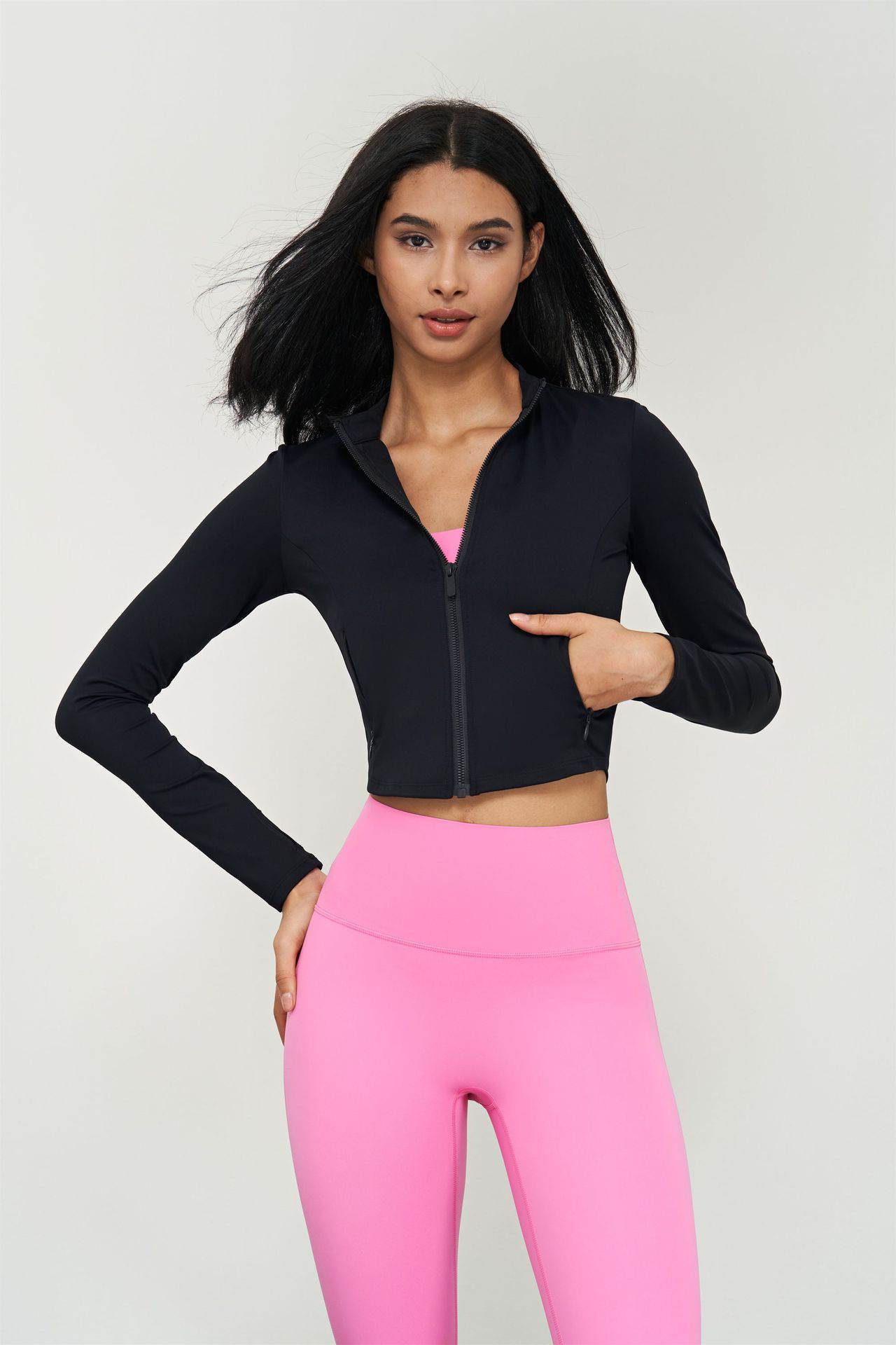 Zip Yoga Fitness Sport Jacket