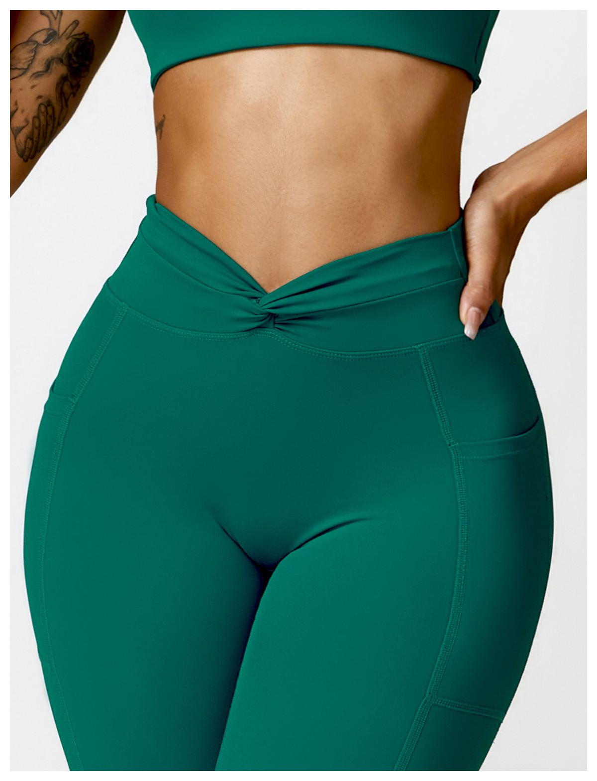 High-Waist Flare Leggings