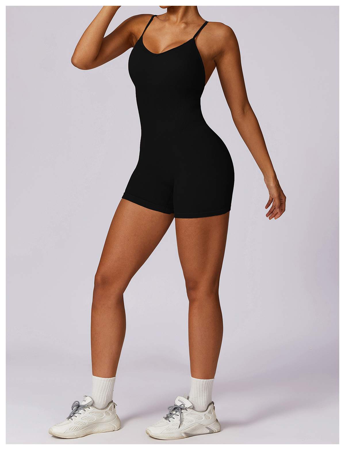 Seamless Back-Beauty Yoga Bodysuit