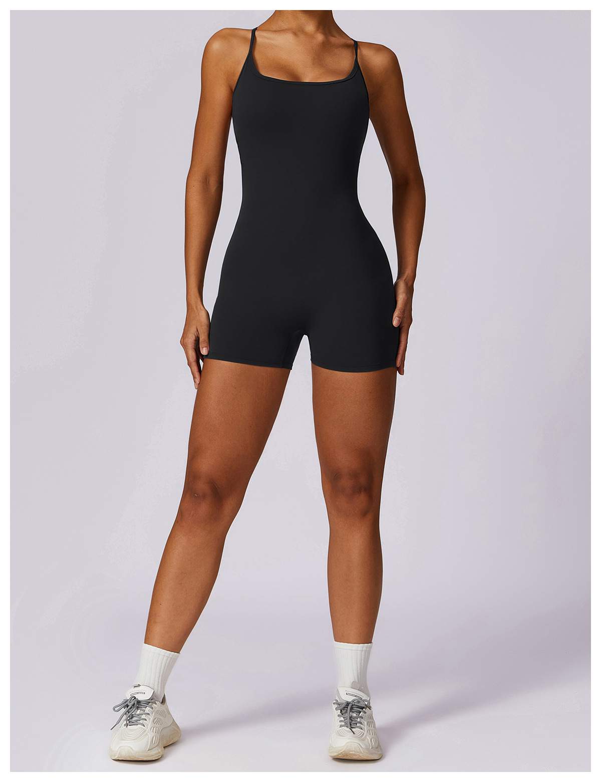 Quick-Dry Seamless Sports Bodysuit