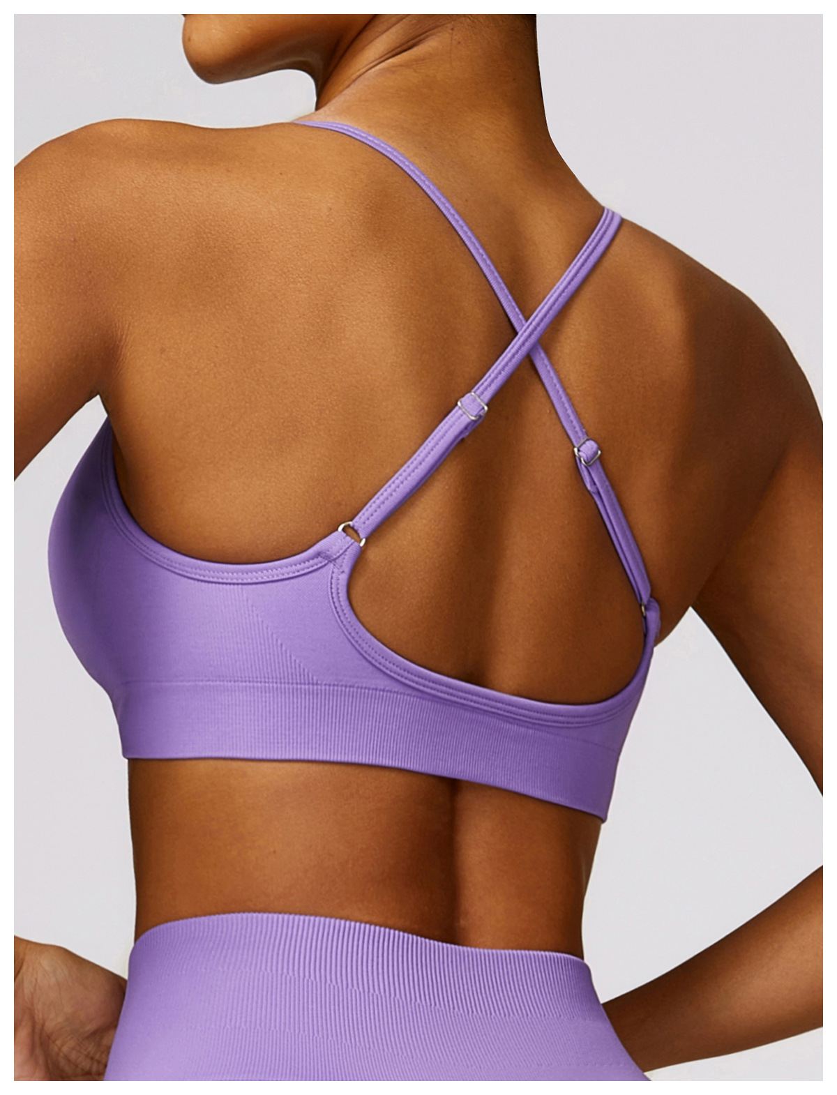 Quick-Drying Seamless Sports Bra