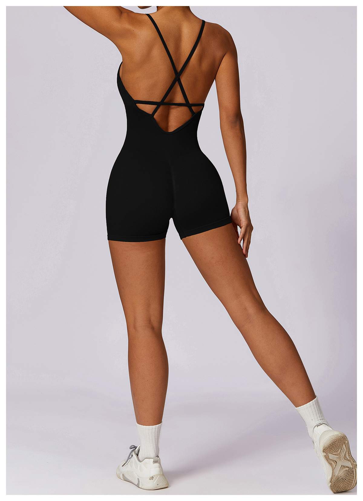 Seamless Back-Beauty Yoga Bodysuit