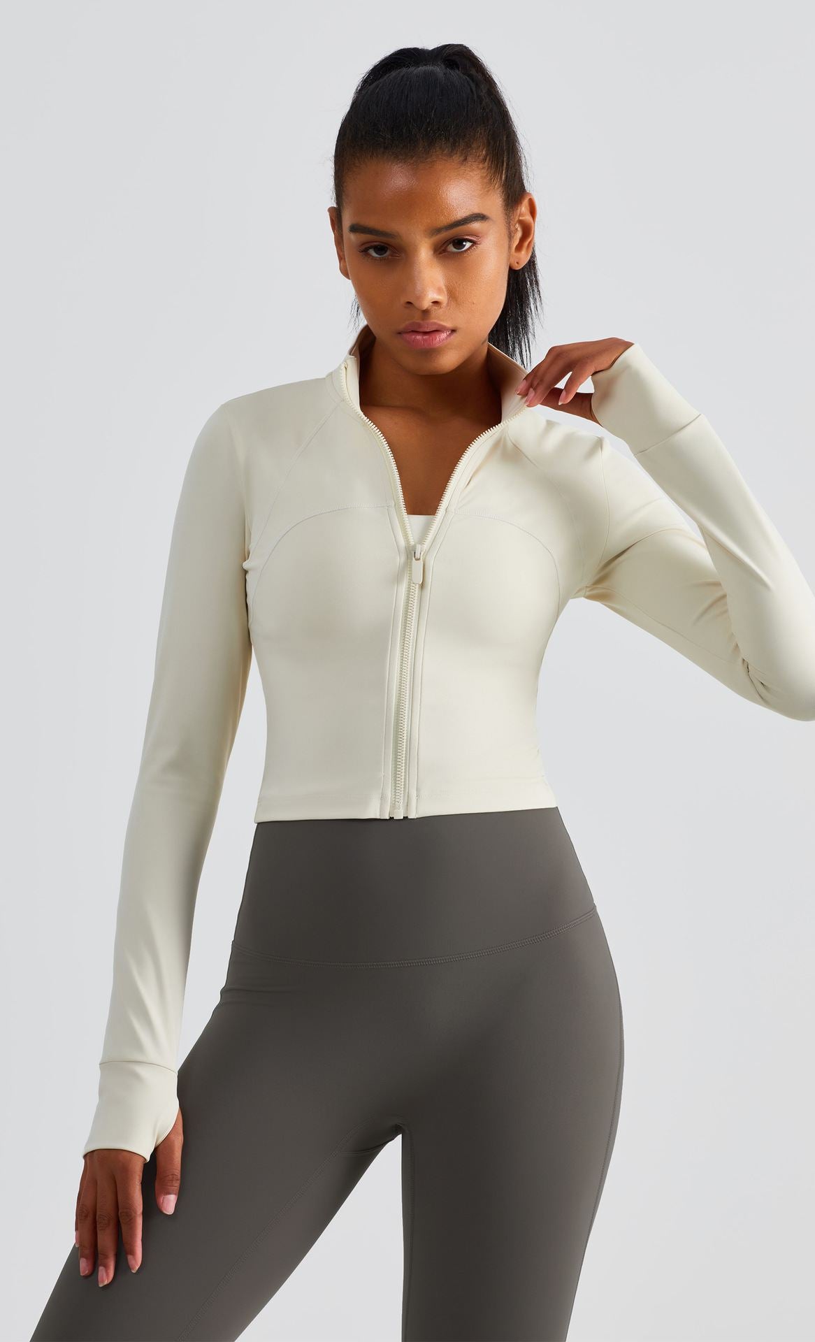 Long-Sleeve Running Fitness Jacket