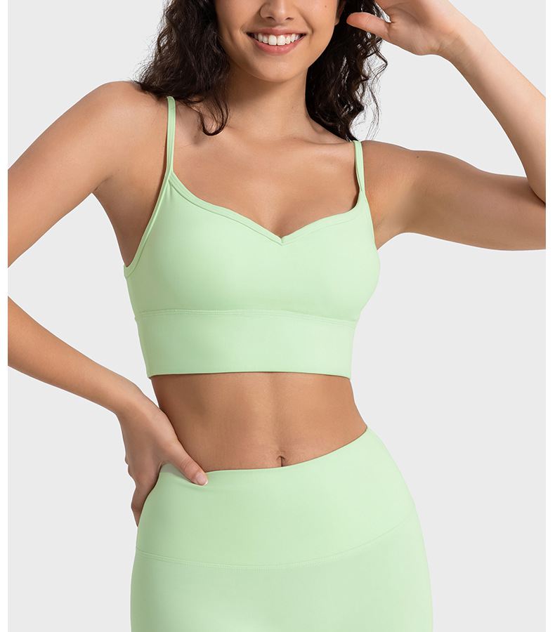 V-neck Sports Bra