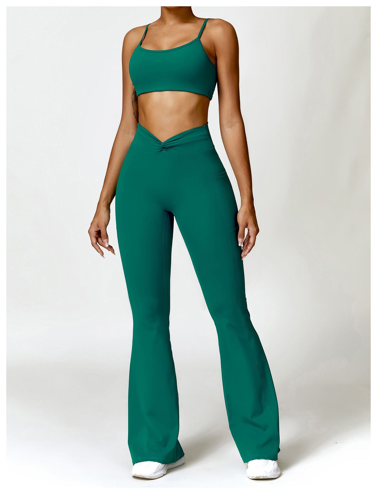 High-Waist Flare Leggings