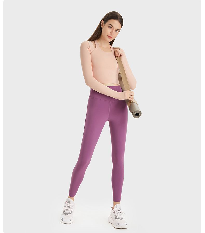 Halter Neck Yoga Long Sleeve