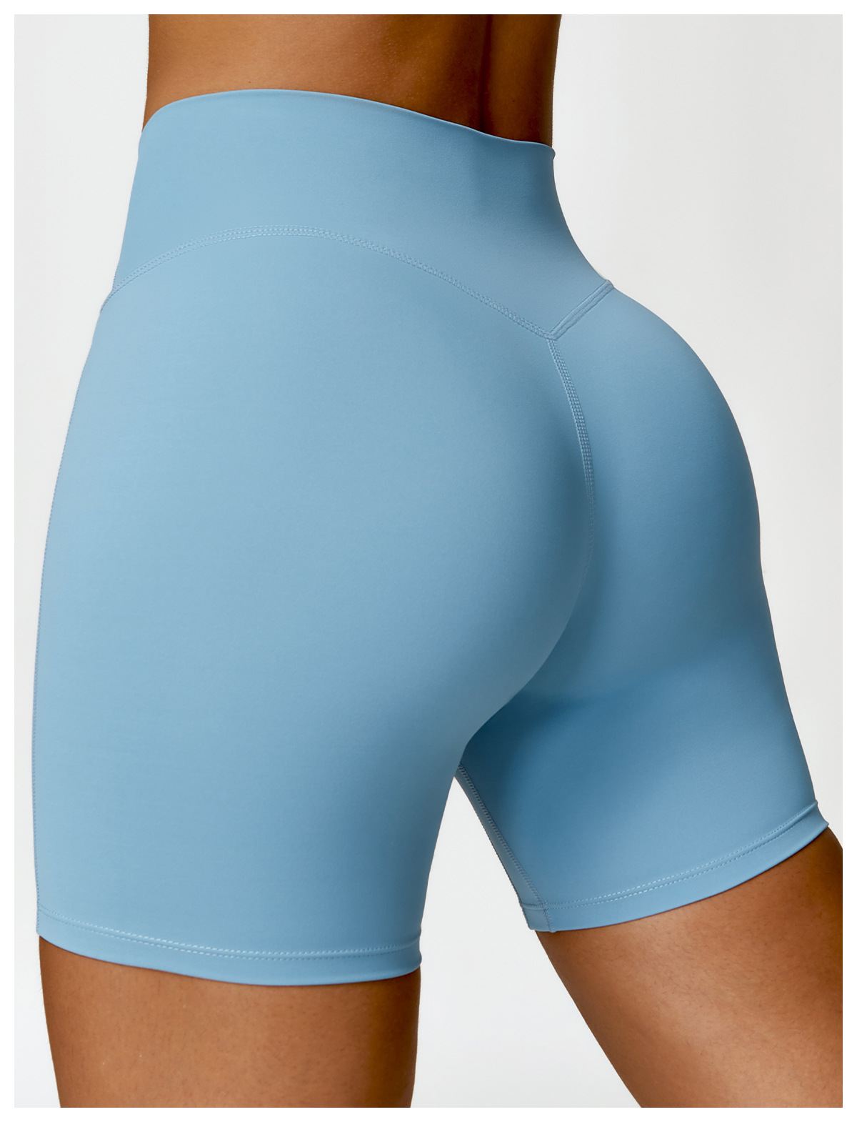 High-Waist Yoga Sports Shorts