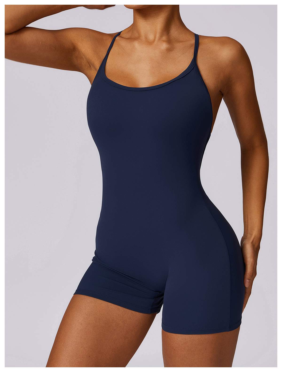 Quick-Dry Seamless Sports Bodysuit