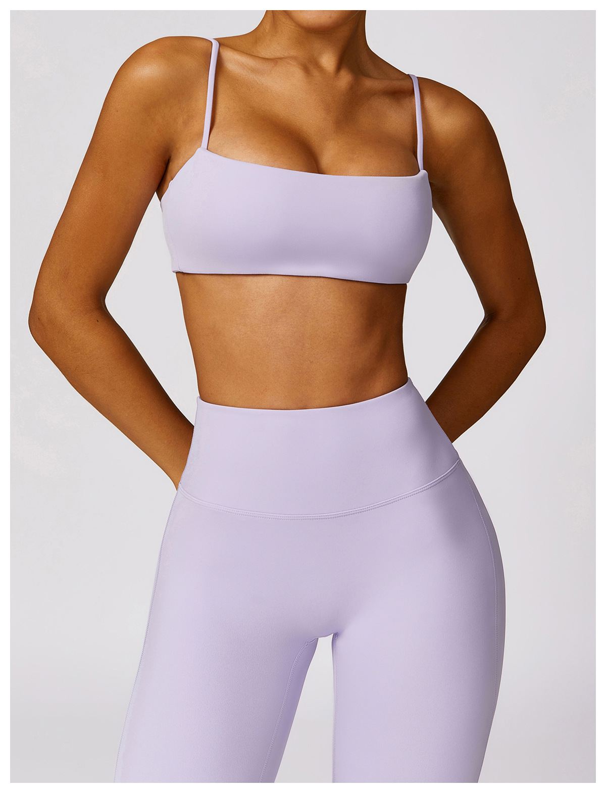 Strip Quick-Drying Sports Bra