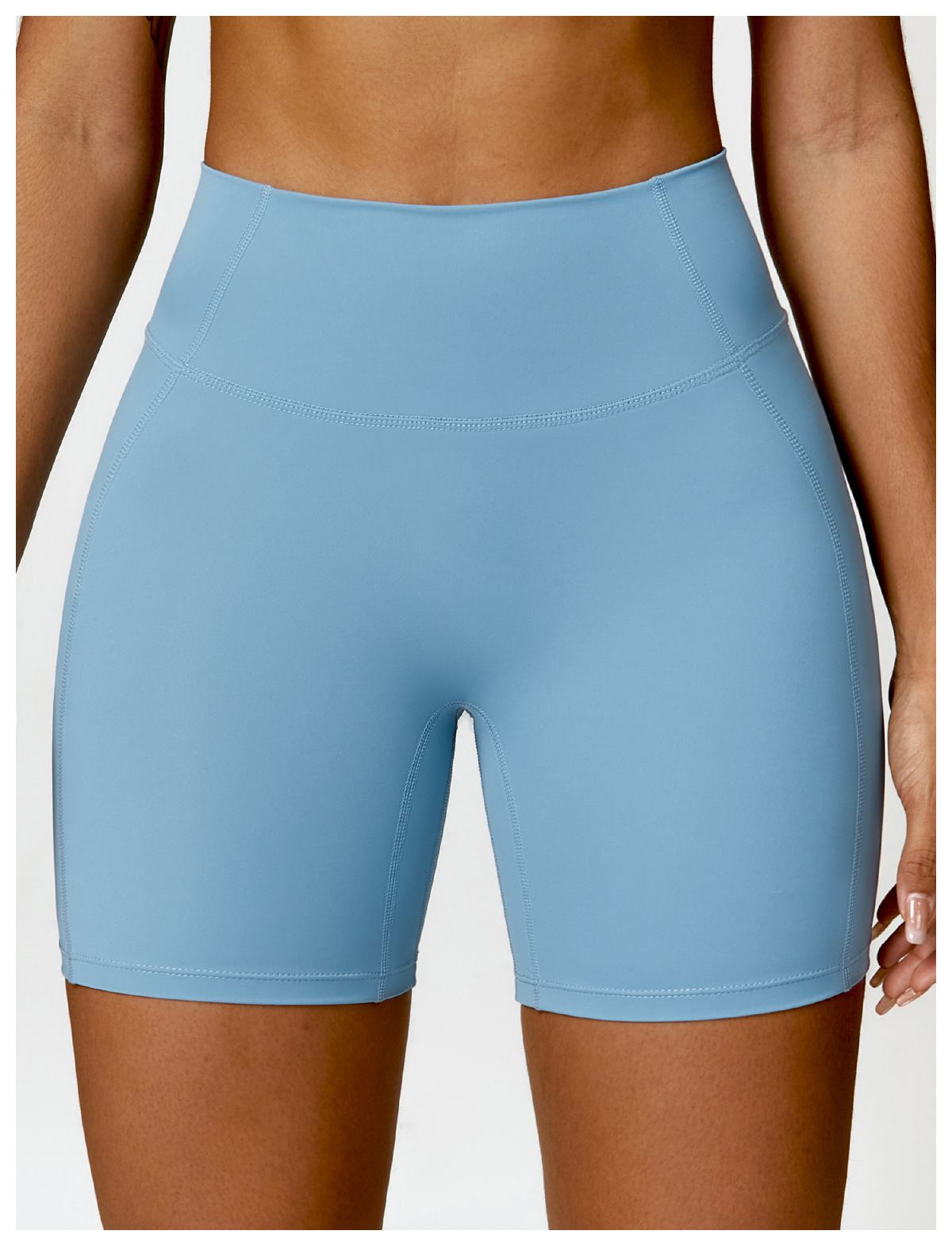 High-Waist Yoga Sports Shorts