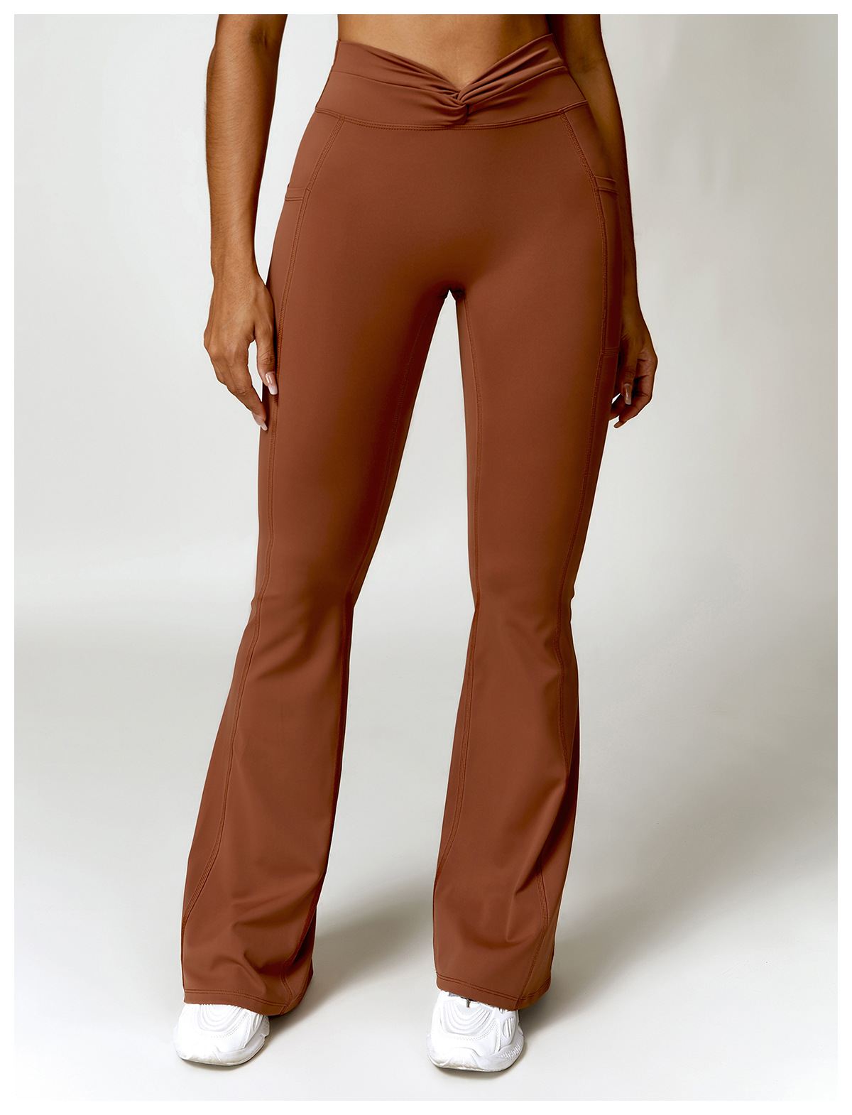 High-Waist Flare Leggings