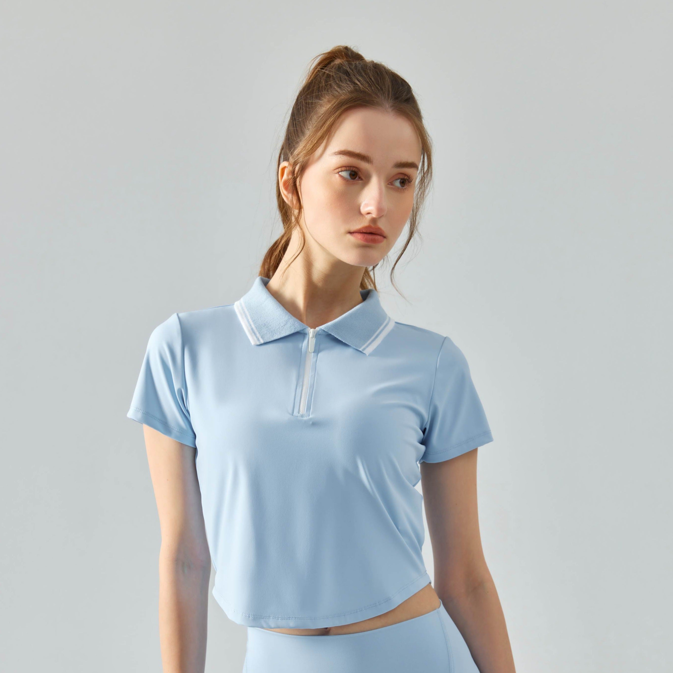 Skin-Friendly Short Sleeve Polo Shirt