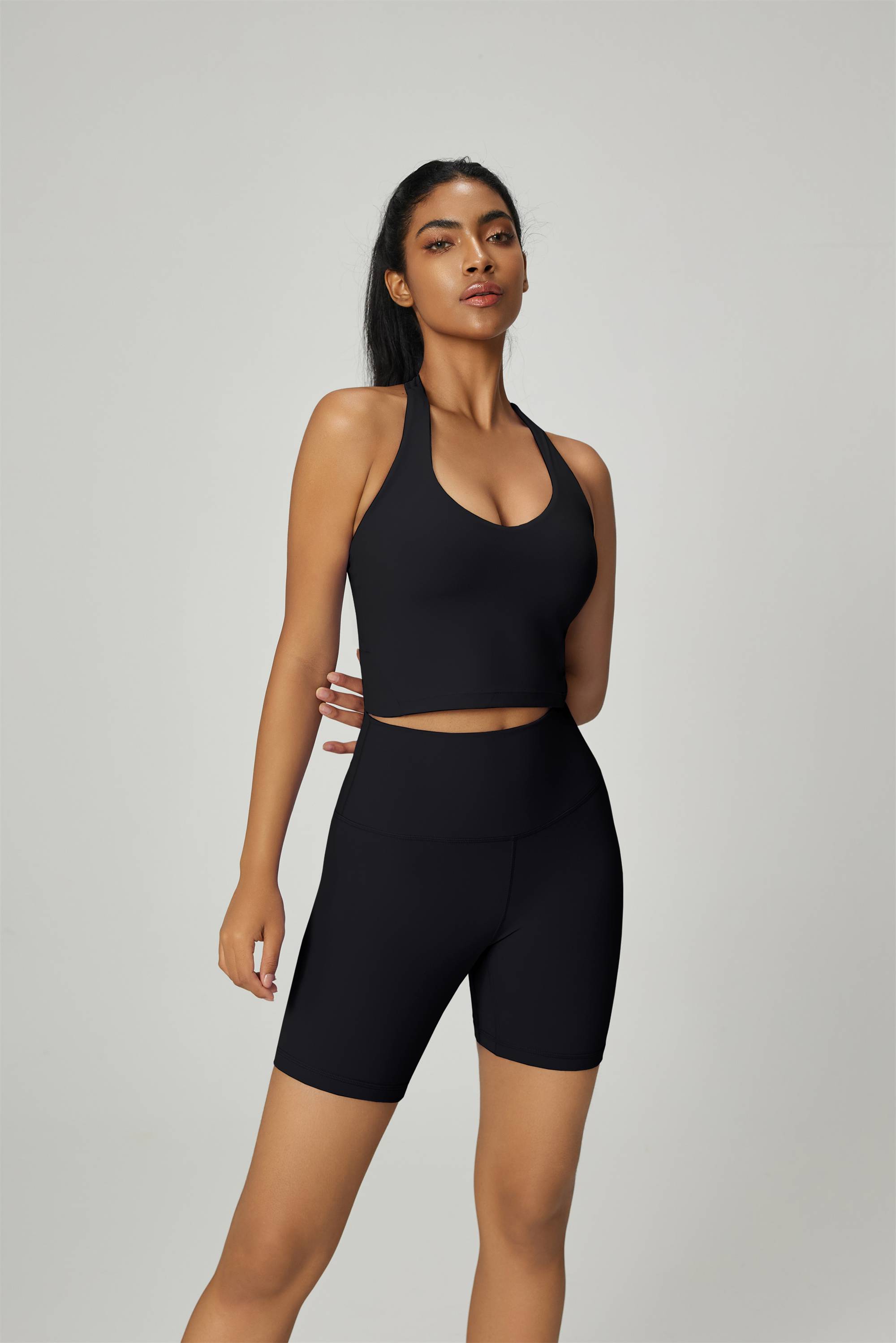 Halter Neck Sports Bra