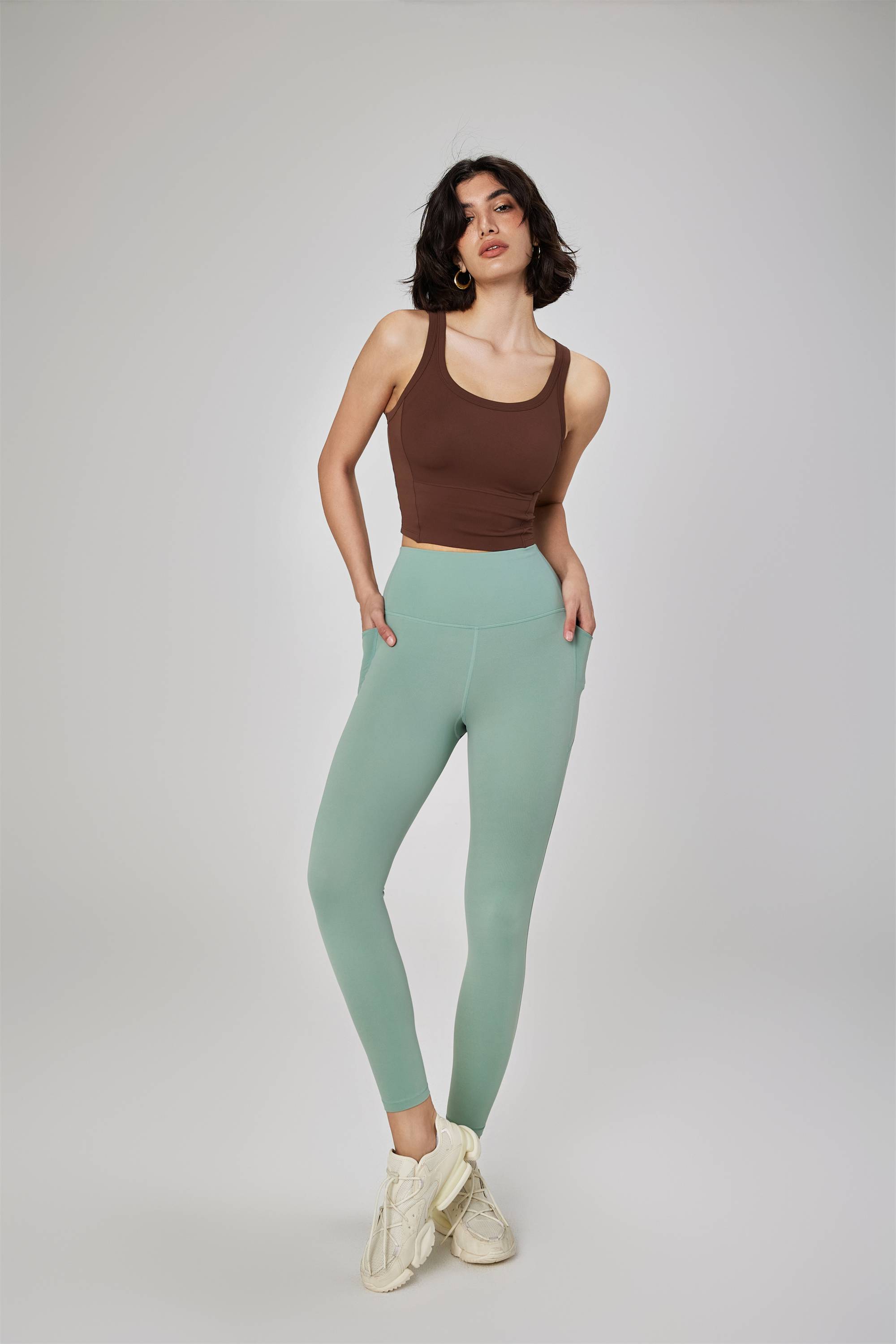 Seamless High-Waisted Yoga Pants