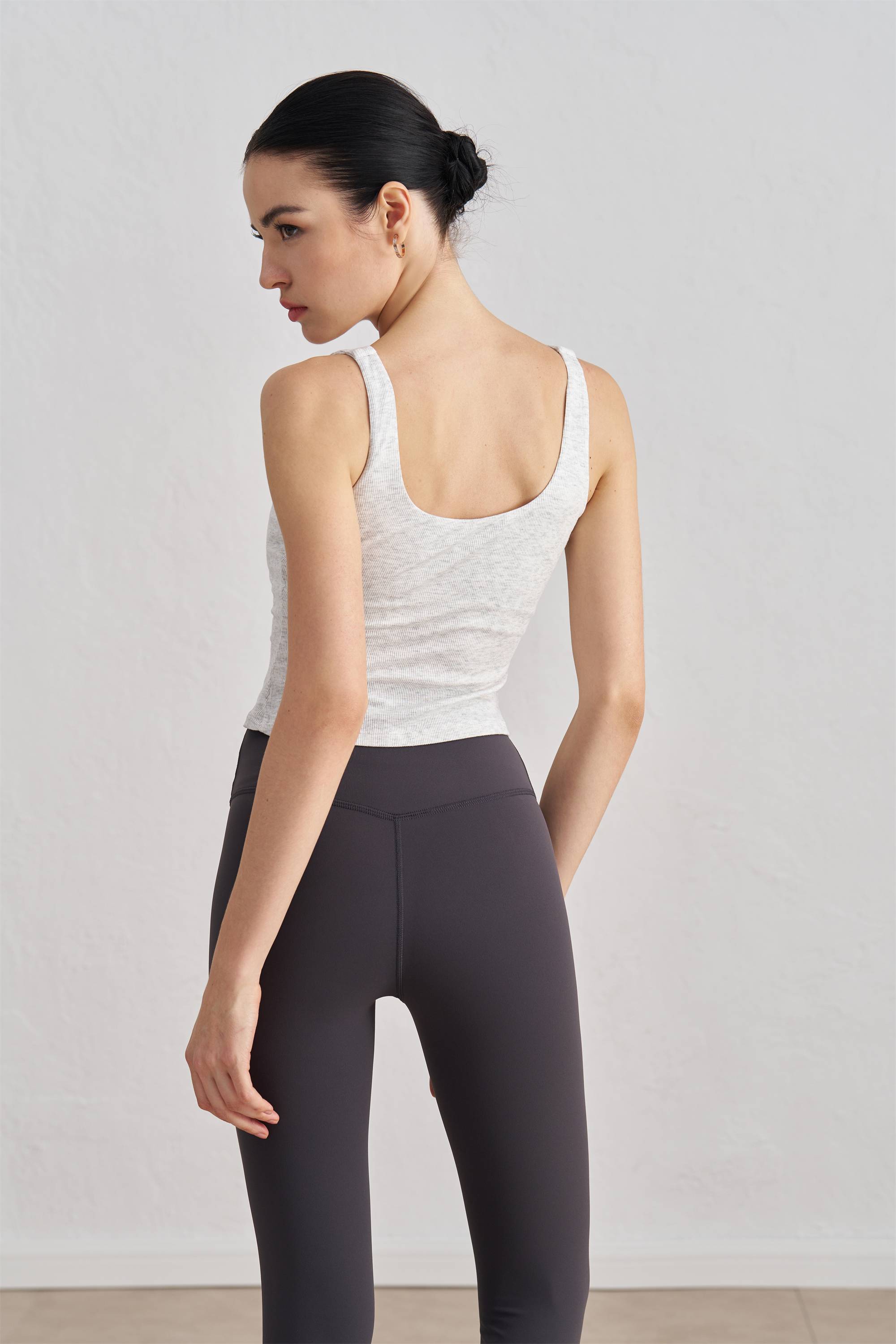 Modal Wide-Strap Yoga Tank Top