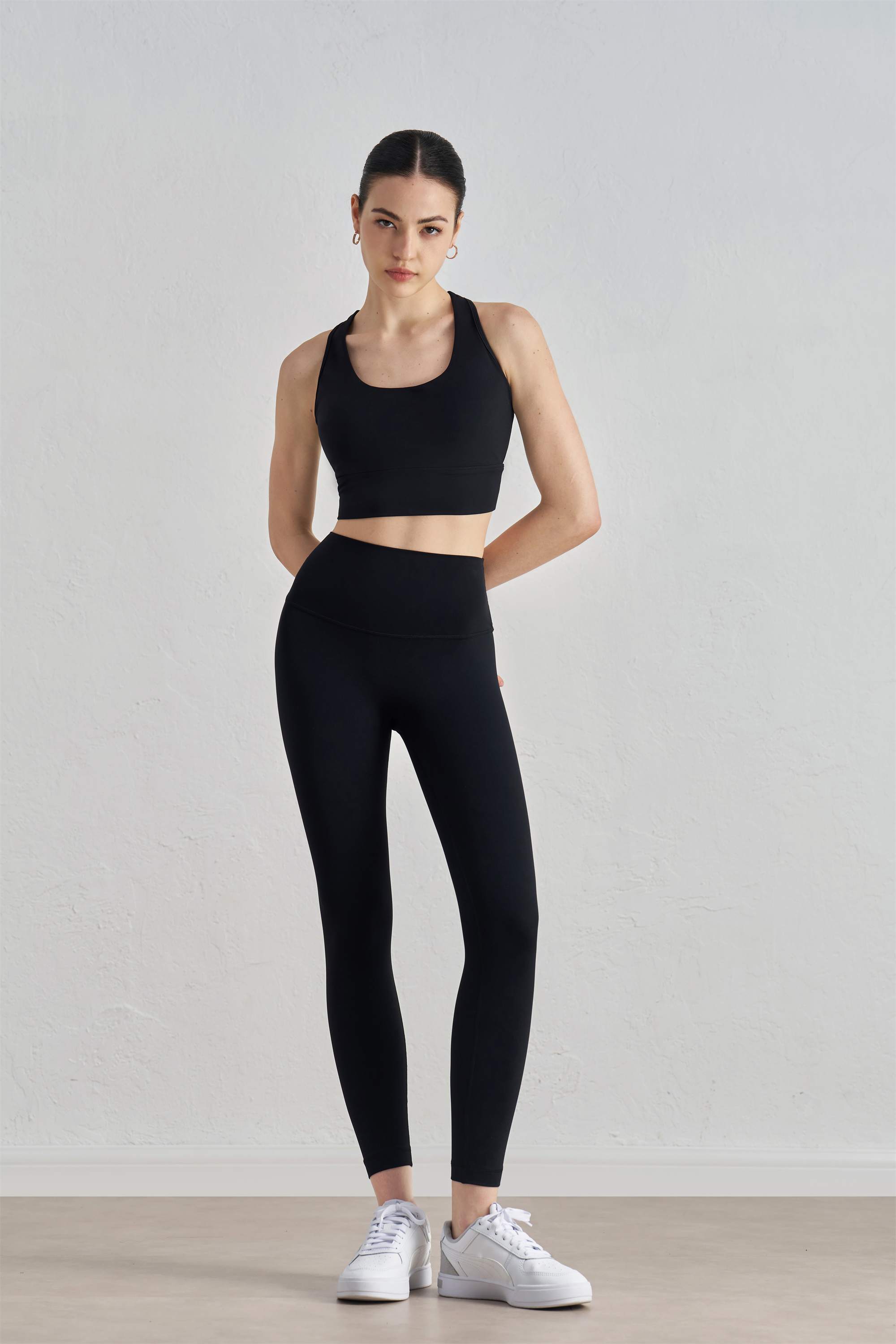 High-Waisted Lycra Yoga Leggings