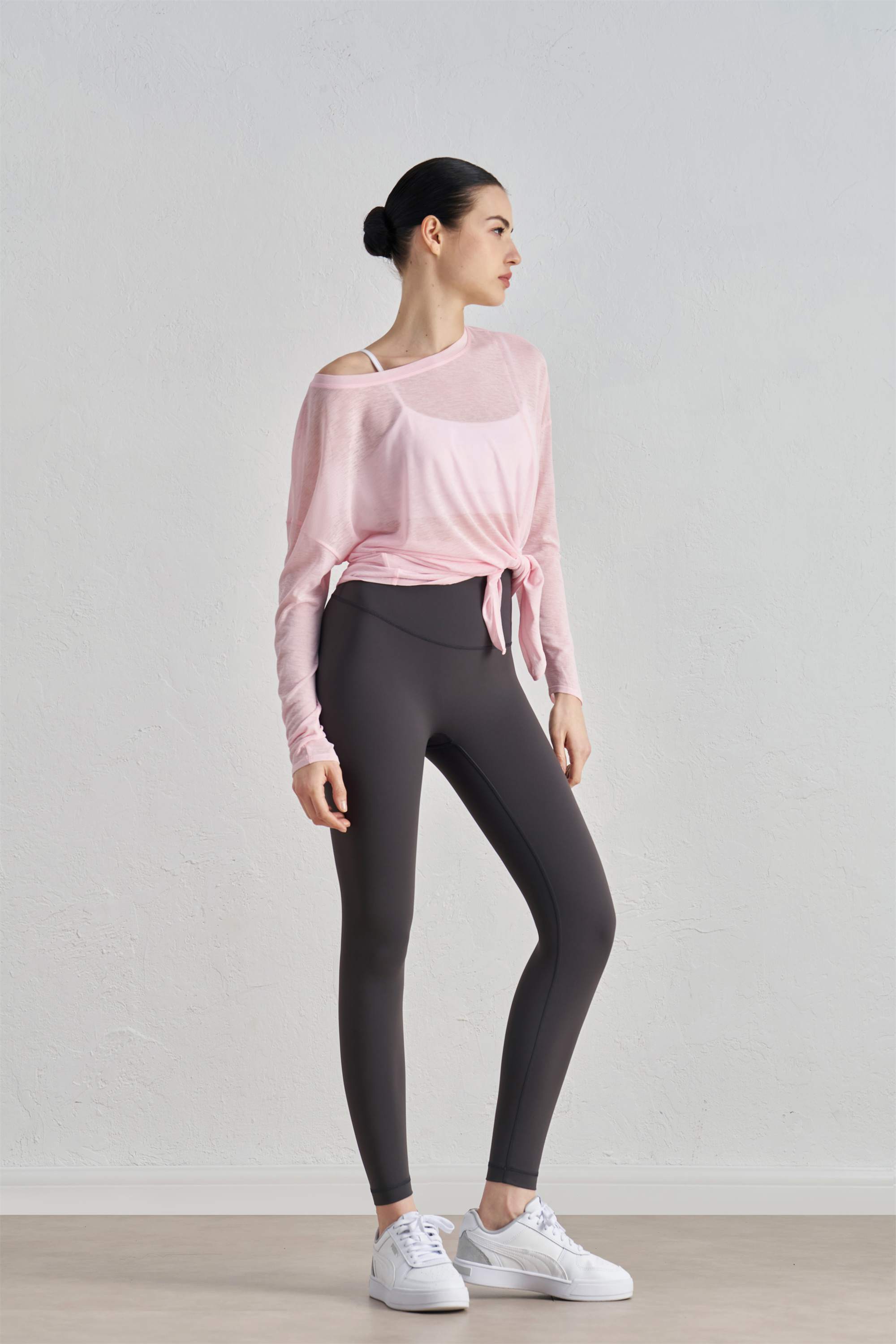 High-Waisted Lycra Yoga Leggings