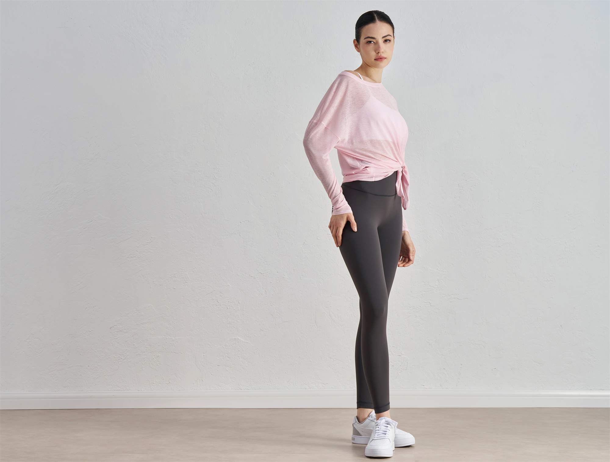 High-Waisted Lycra Yoga Leggings