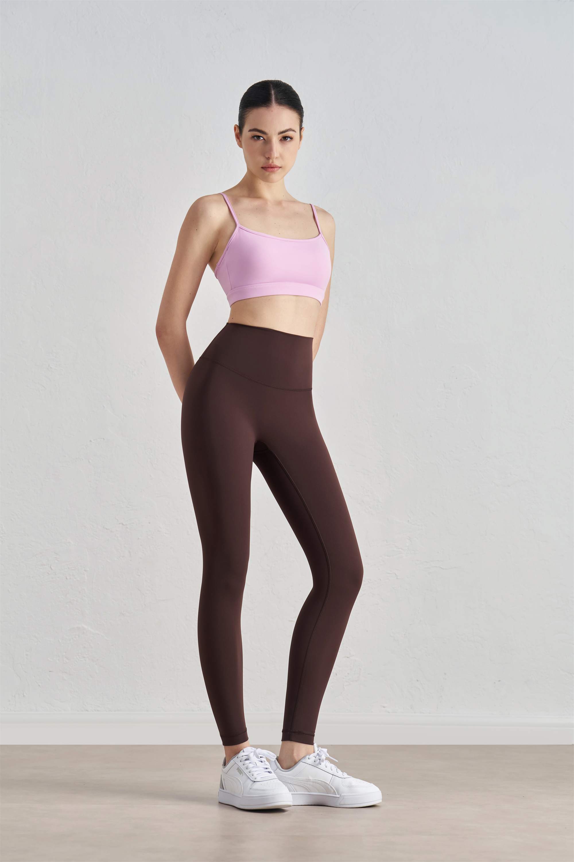 High-Waisted Lycra Yoga Leggings